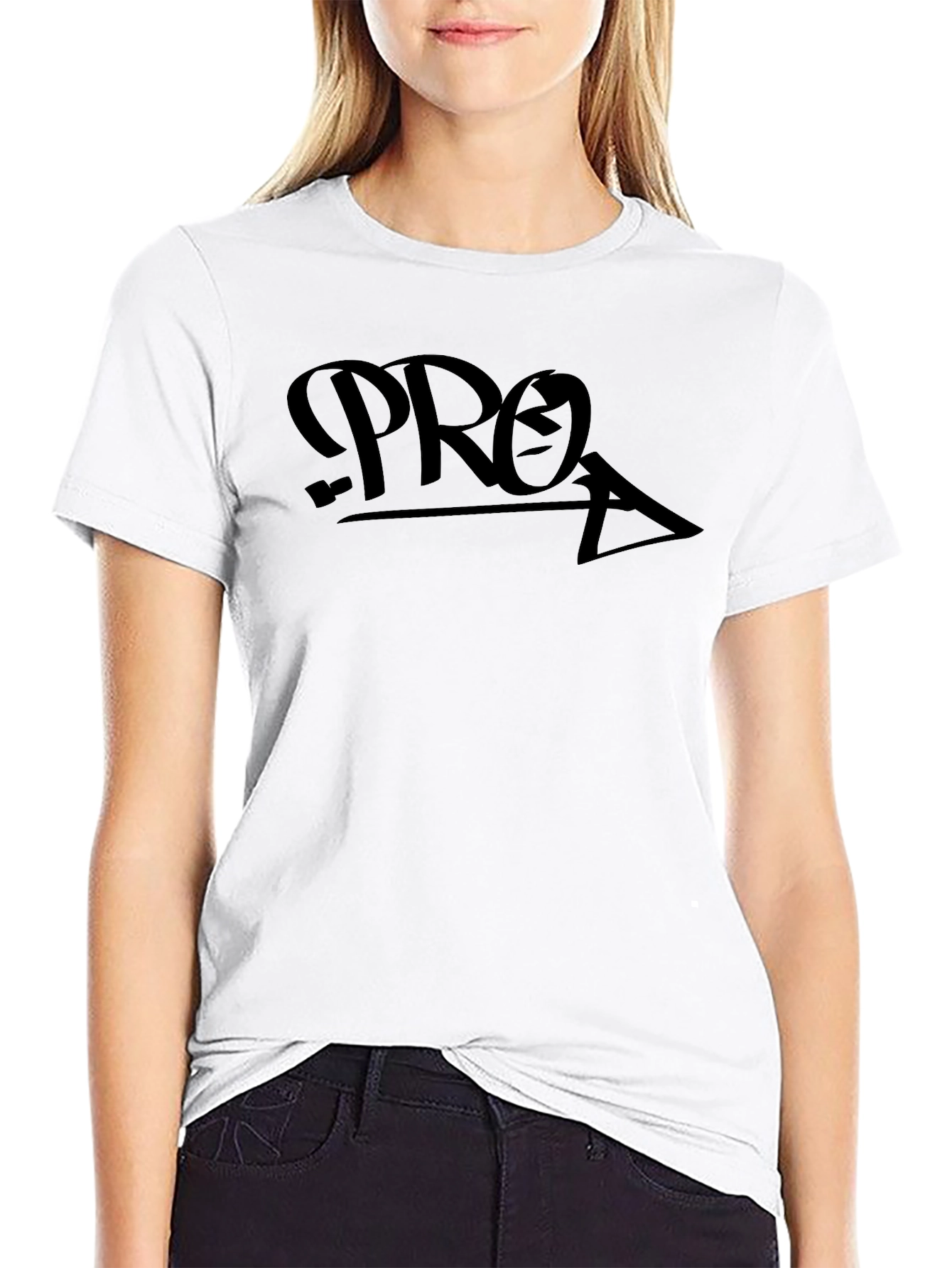 Black PRO Arrow Graphic T-Shirt - Black view 9
