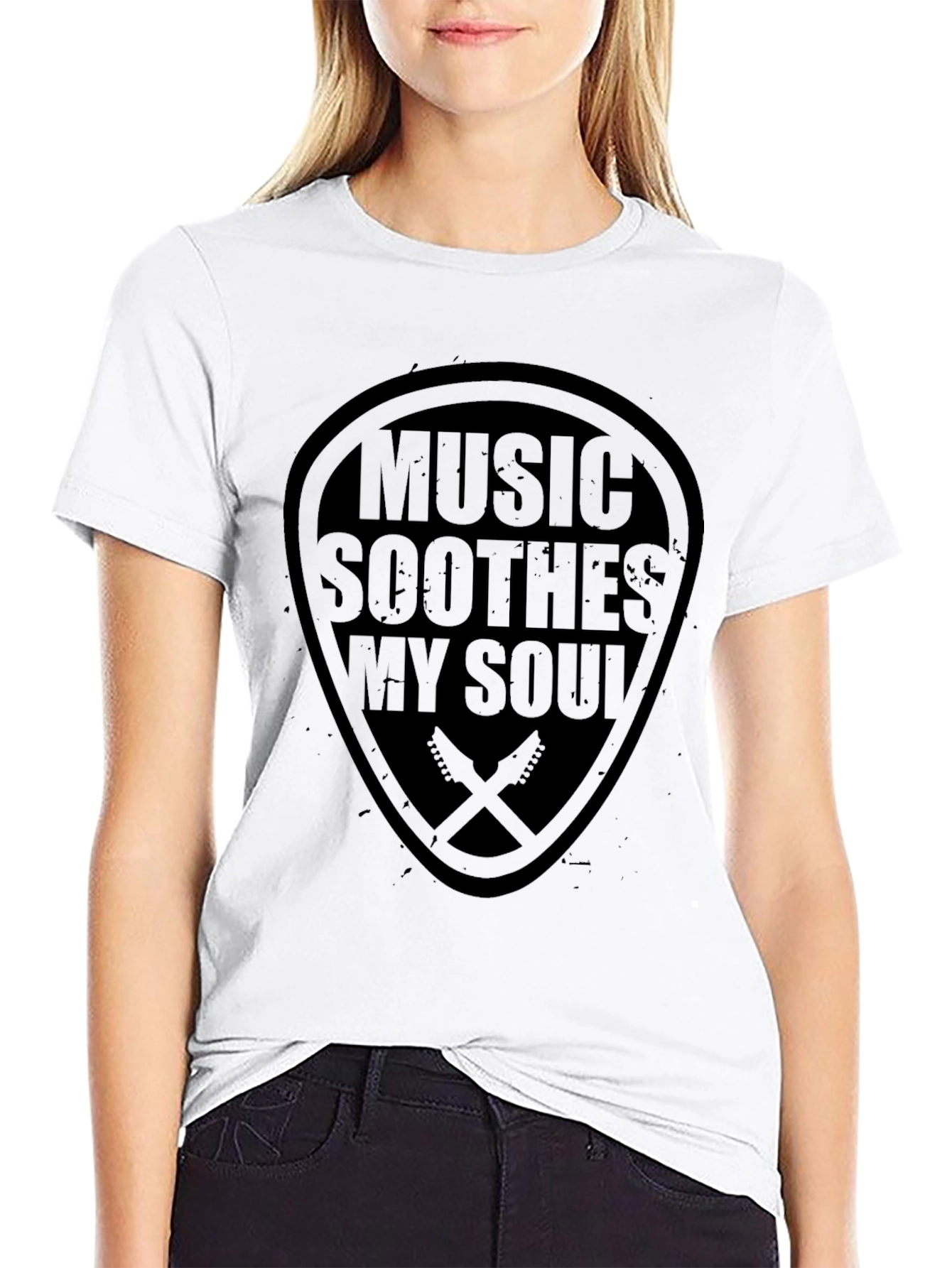 Black Music Soothes My Soul Graphic Tee view 9