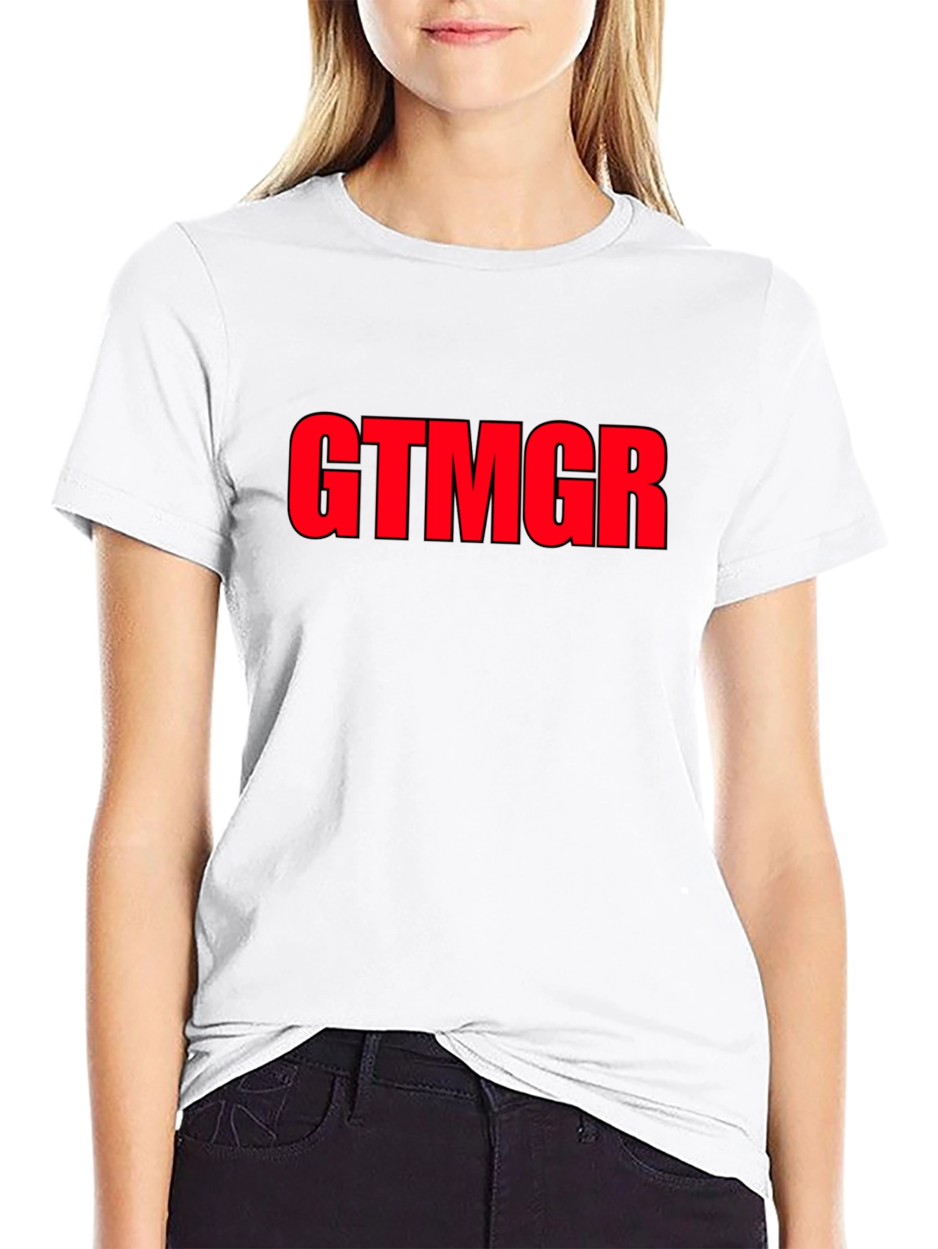 Black GTMGR Bold Graphic Tee - Black view 9