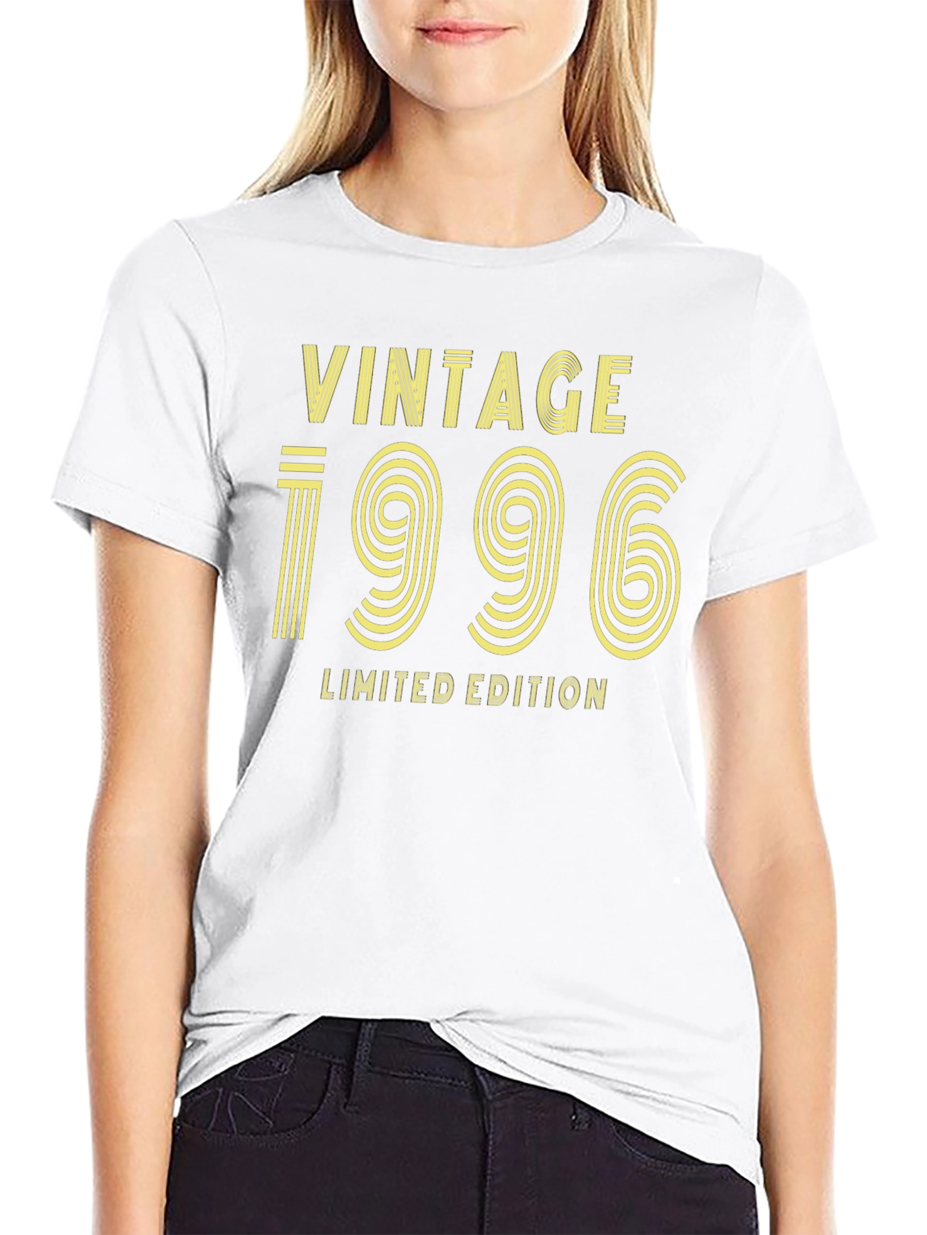 Black Vintage 1996 Limited Edition Black T-Shirt view 9