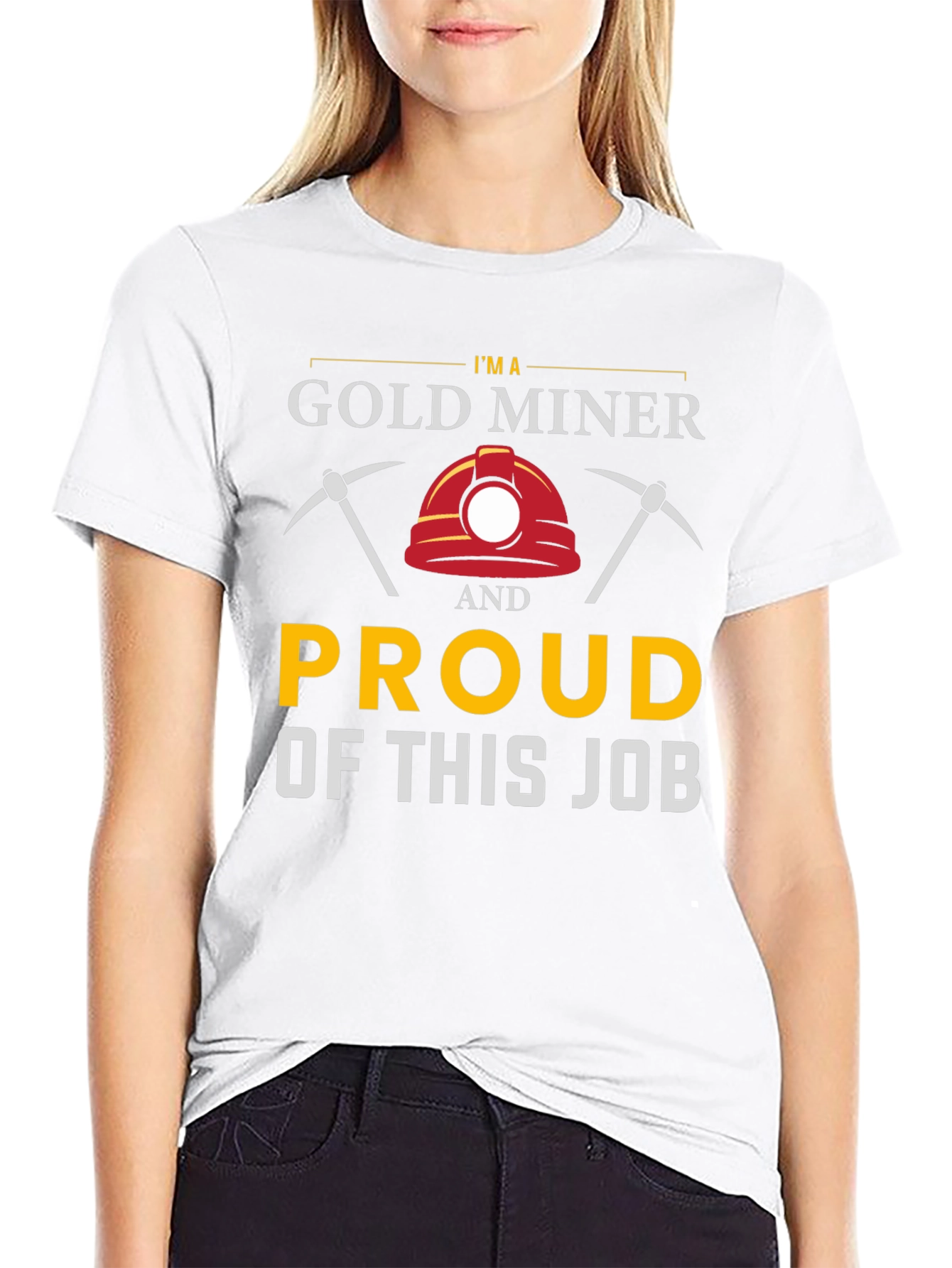 Black Gold Miner Pride T-Shirt view 9