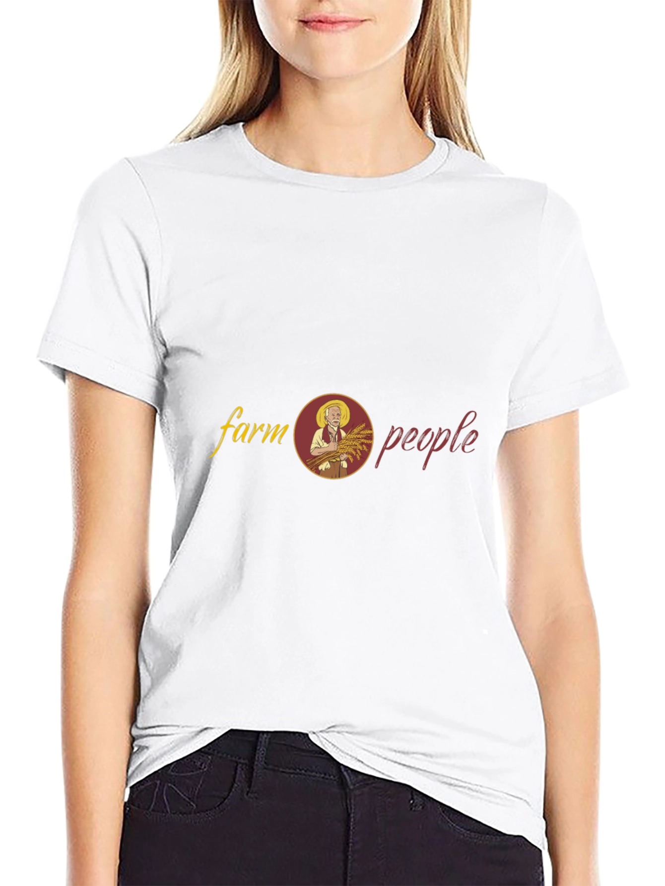 Farm People T-Shirt - Unisex Black Tee - 9