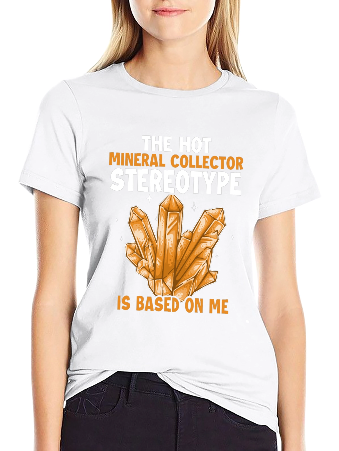 Black Hot Mineral Collector T-Shirt - Funny Rock Hound Tee view 9