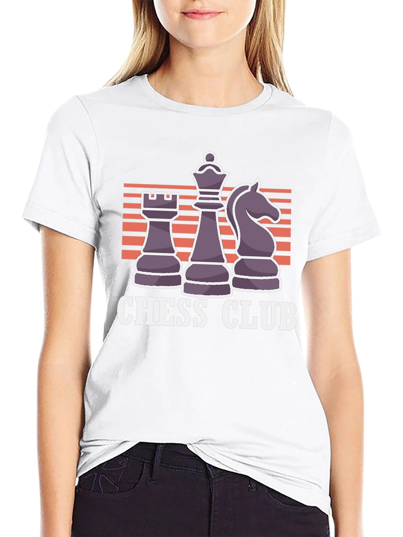 Black Chess Club T-Shirt - Play in Style! view 9