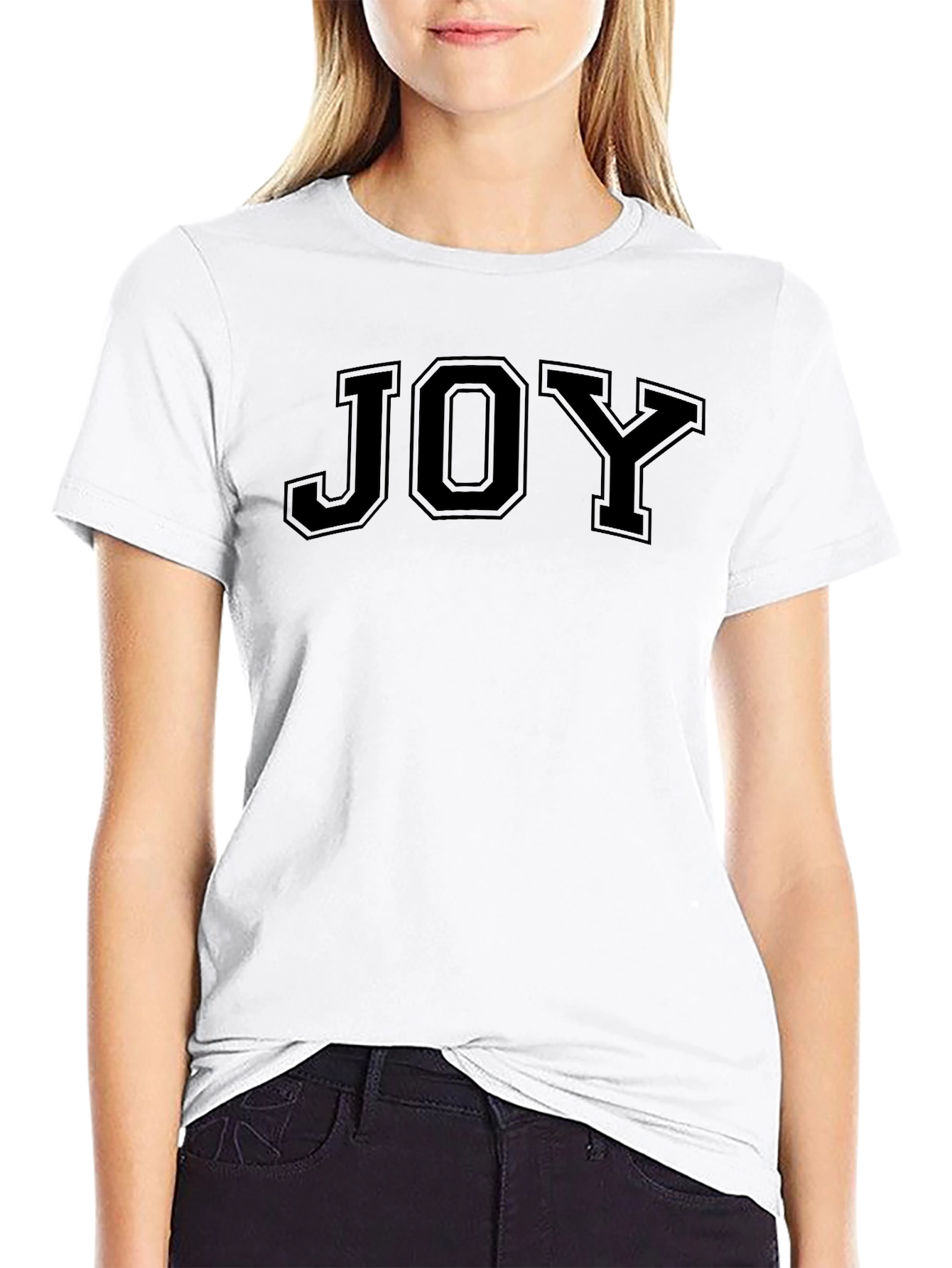 Black JOY Black Graphic Tee - Mens Fashion view 9