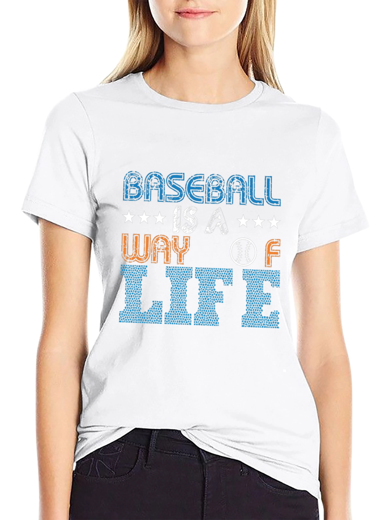 Black Baseball Is A Way Of Life Graphic Tee view 9