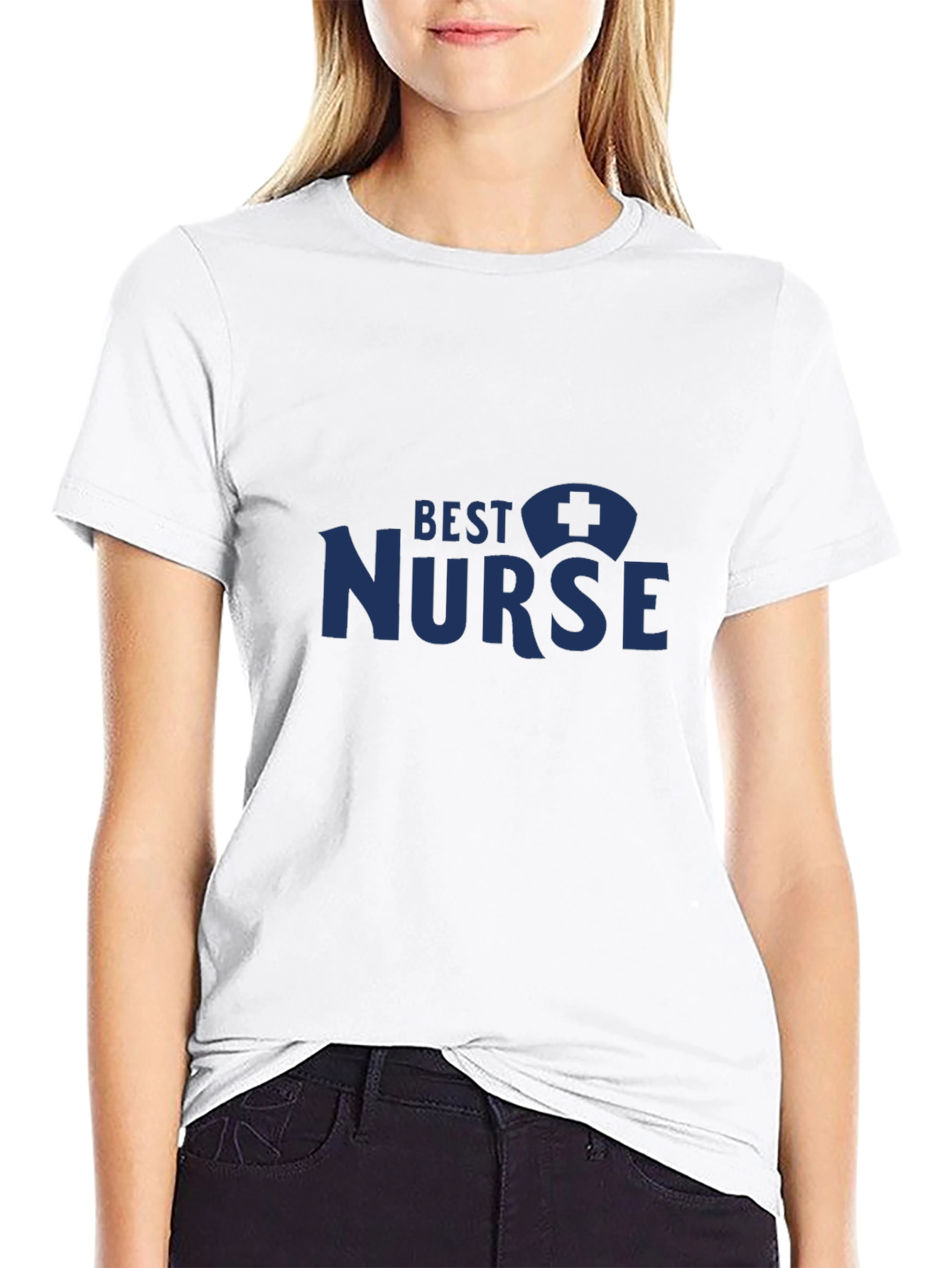 Black Best Nurse T-Shirt - Medical Professional Appreciation Tee view 9
