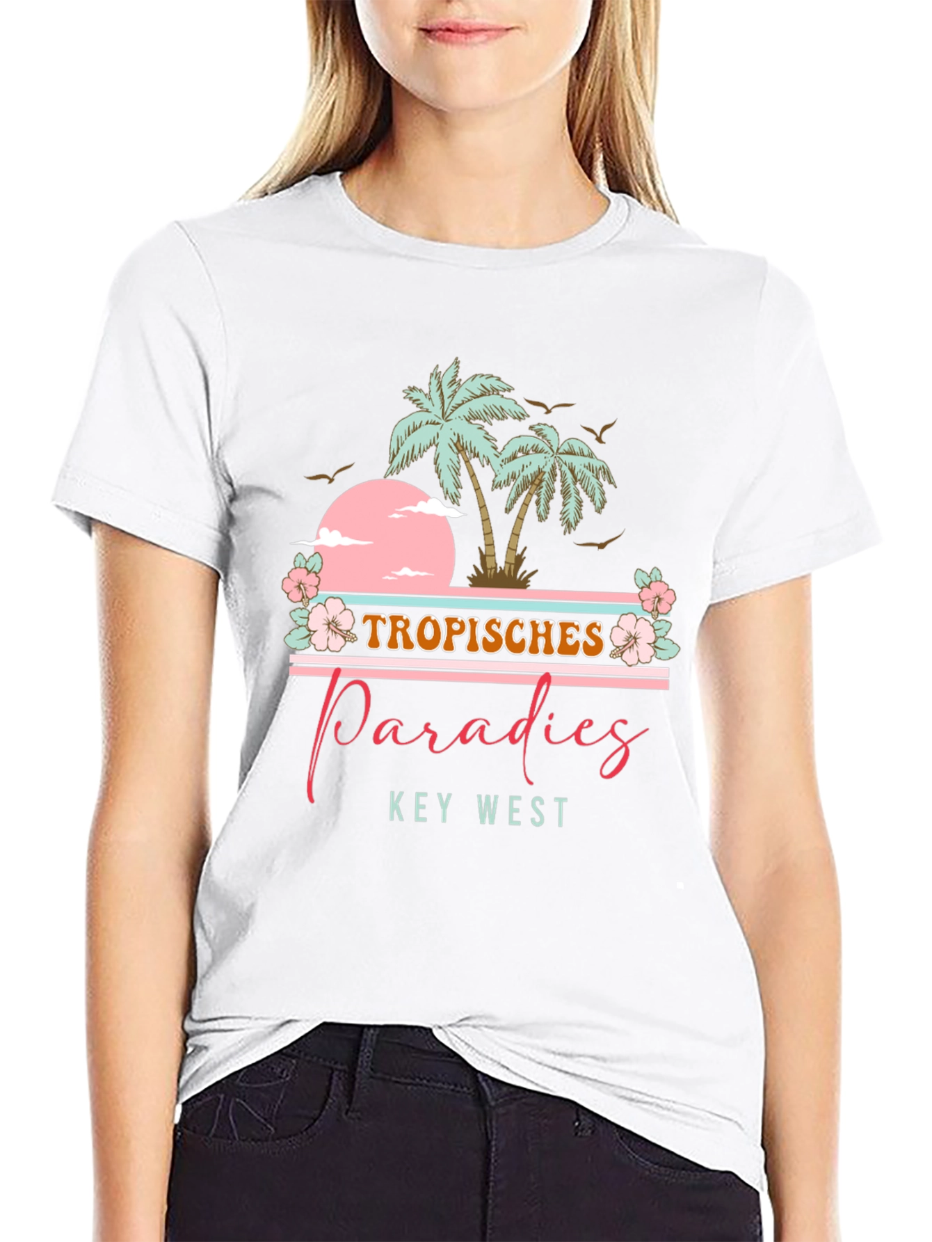 Tropical Paradise Key West T-Shirt - 9