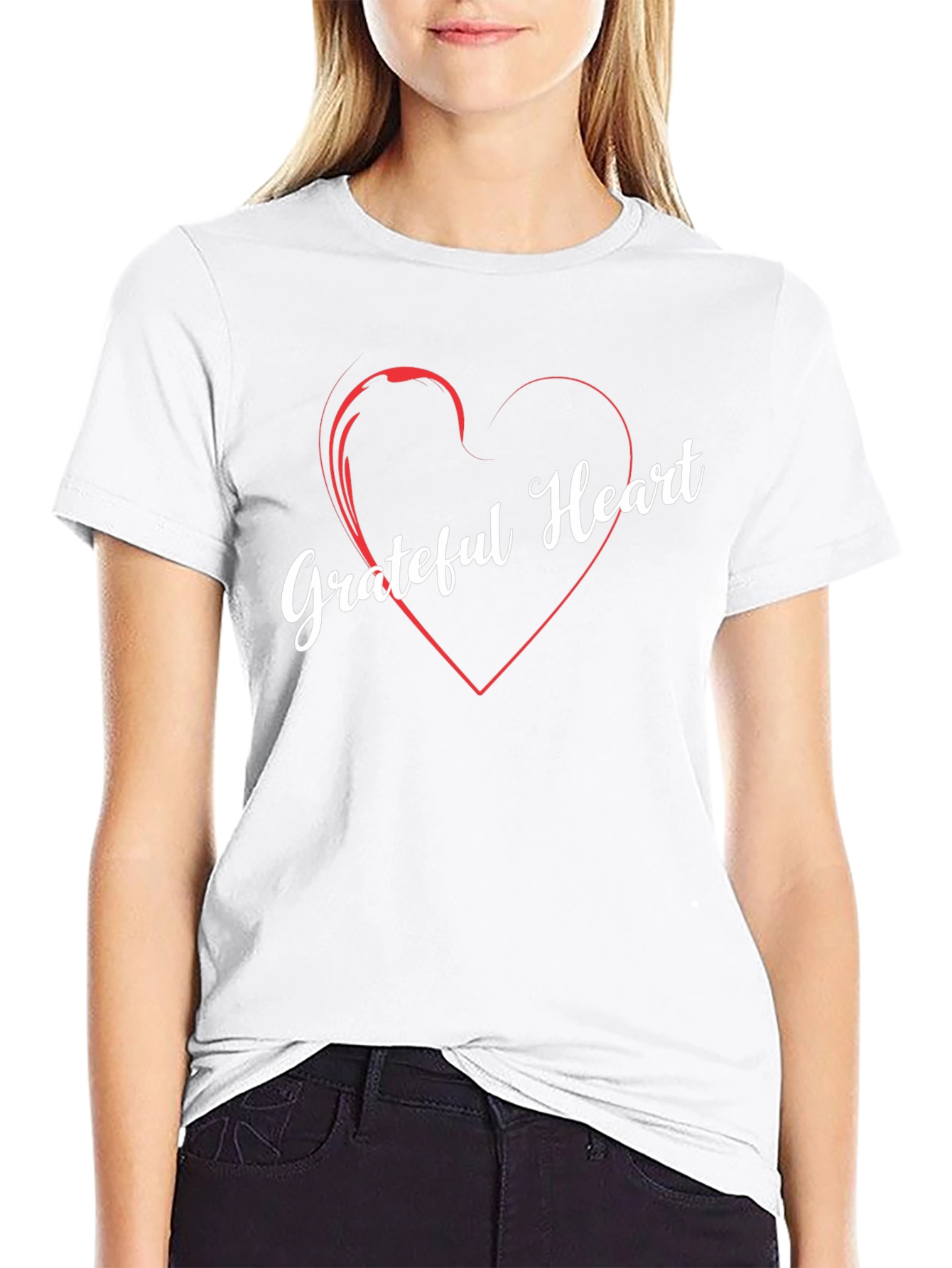 Grateful Heart Graphic Tee - Stylish Comfort - 9