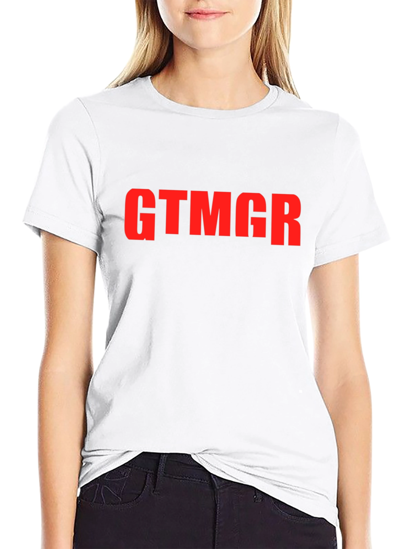 Black GTMGR Graphic Tee - Bold Statement Black T-Shirt view 9