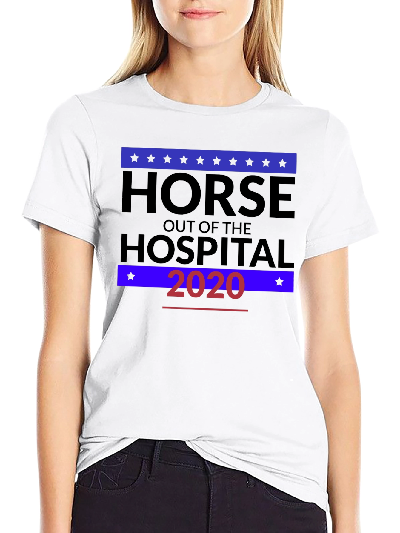 Black Horse Out of the Hospital 2020 T-Shirt view 9
