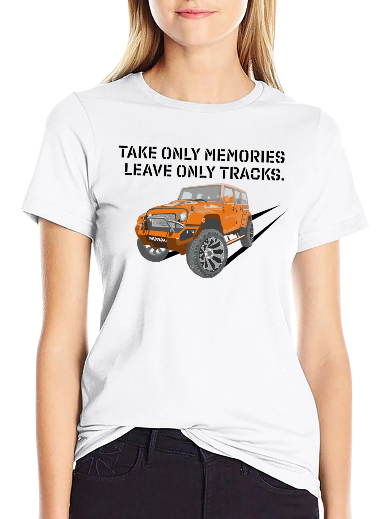 Black Off-Road Adventure T-Shirt - Take Only Memories view 9