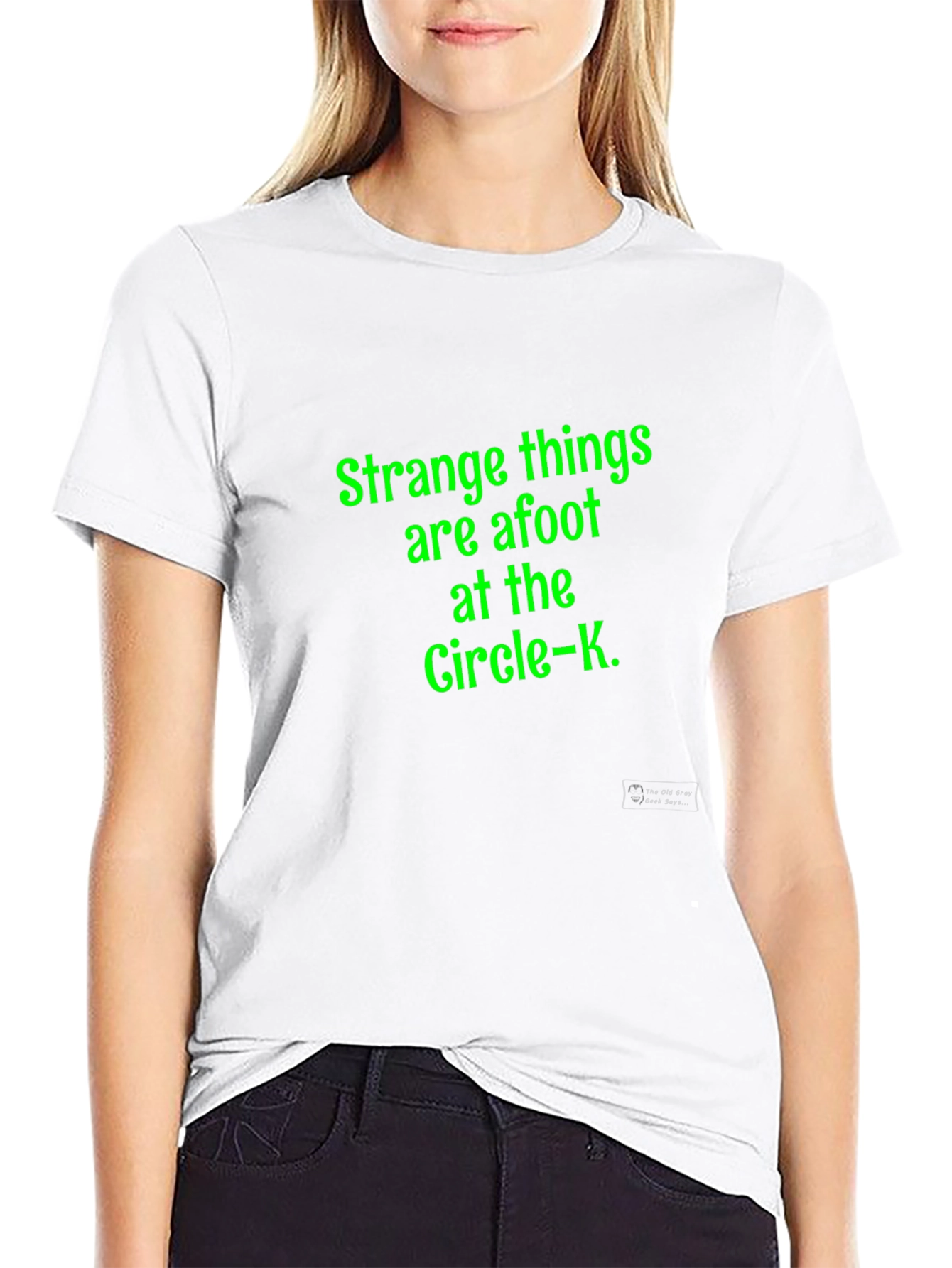 Black Strange Things are Afoot at the Circle-K T-Shirt view 9
