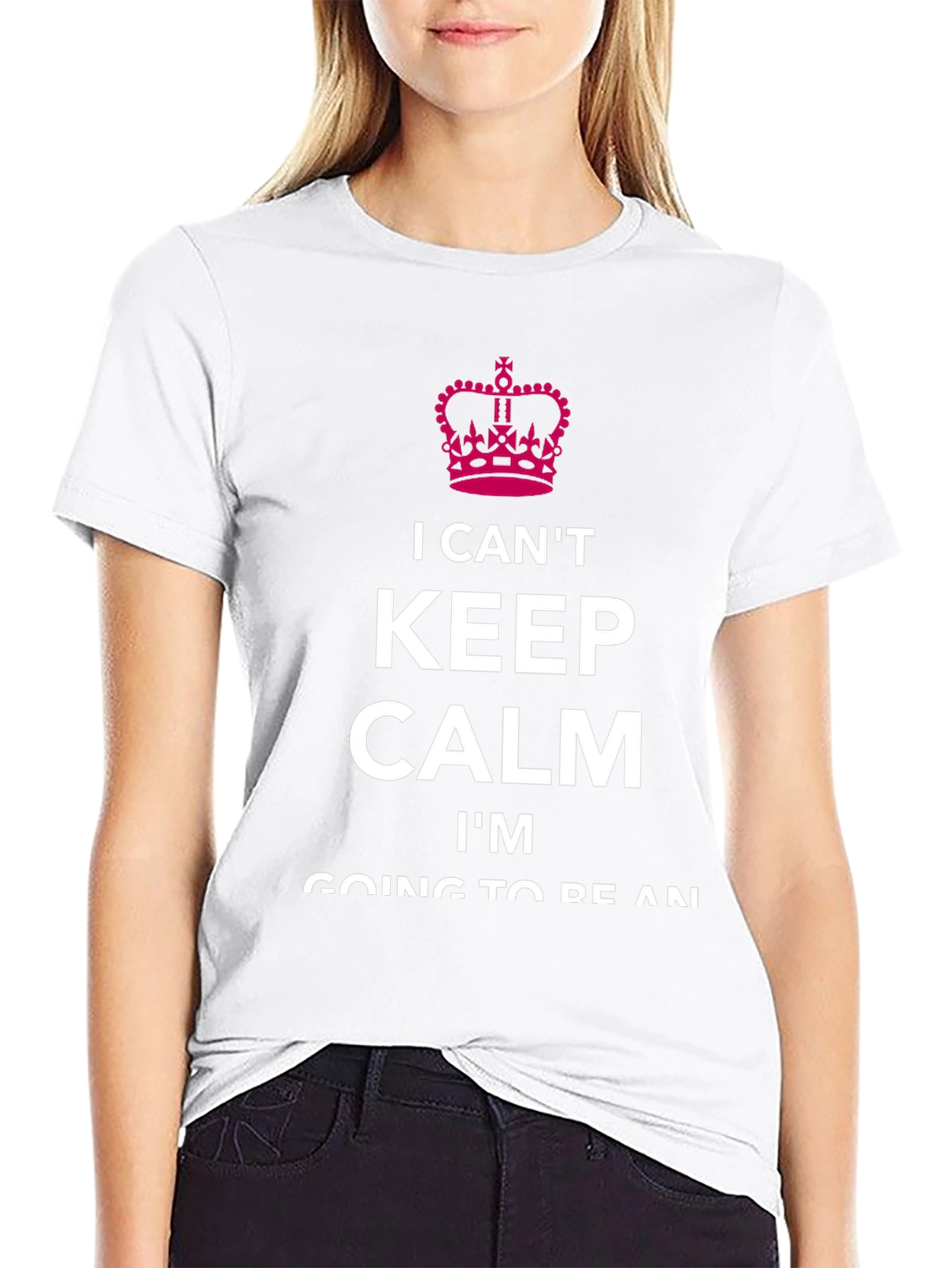 Black I Can't Keep Calm T-Shirt view 9