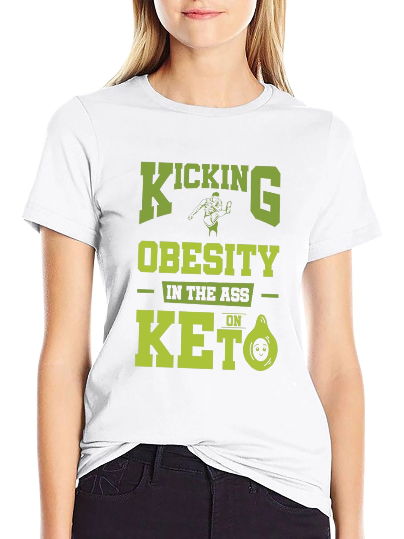 Kicking Obesity Keto T-Shirt - 9