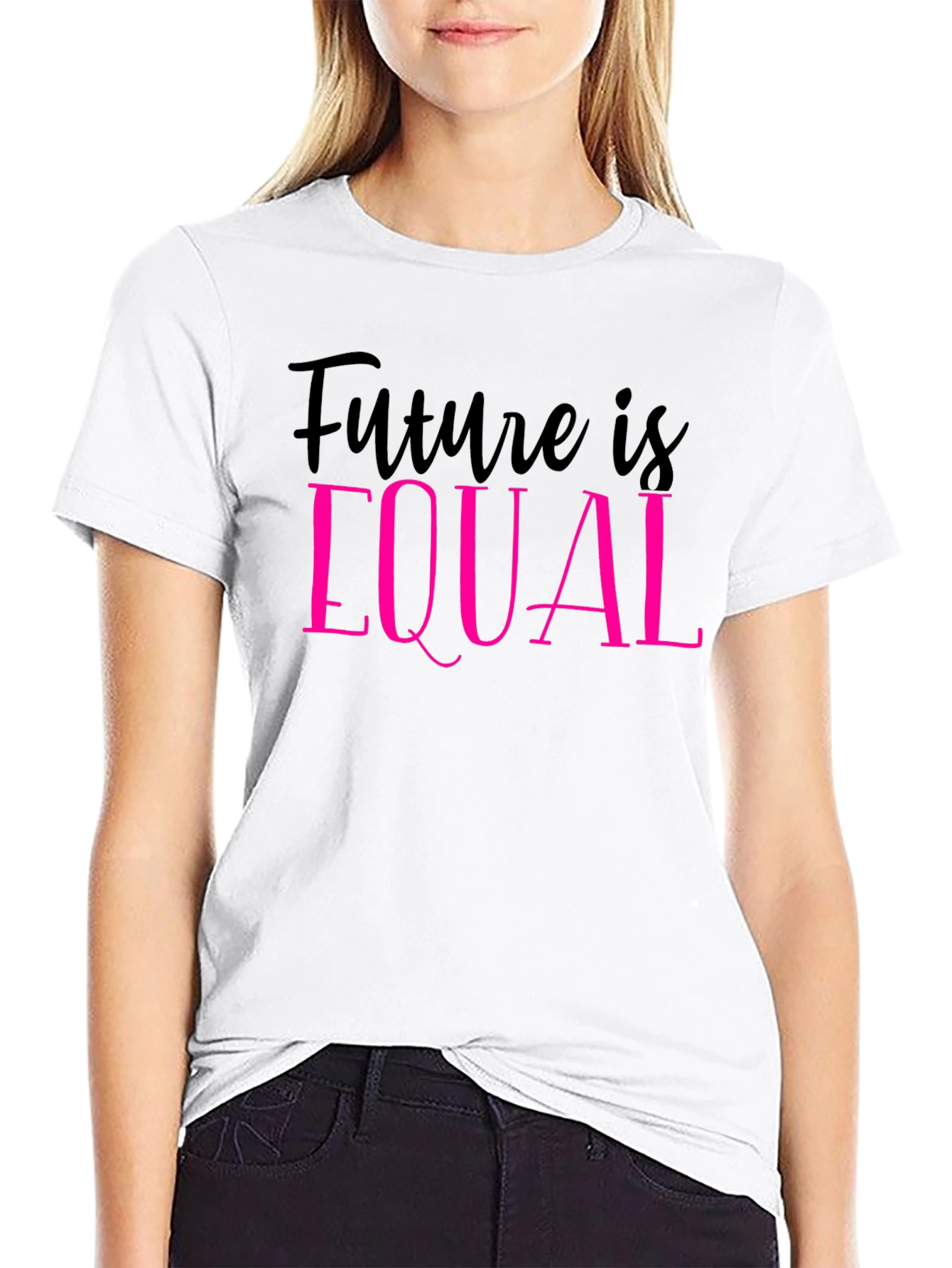 Black Future is Equal T-Shirt view 9