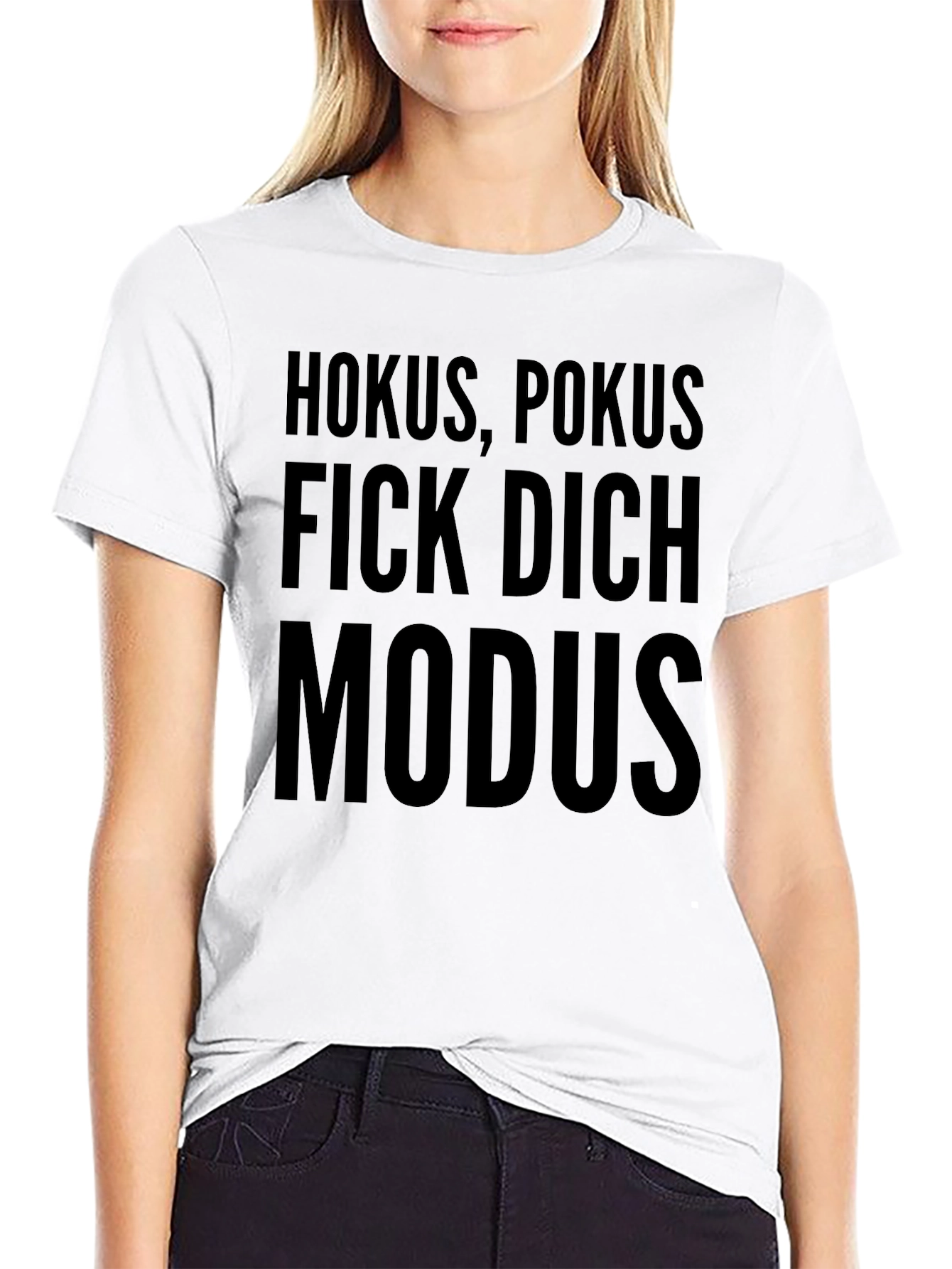 Black Hokus Pokus Graphic Tee - Black Casual Shirt view 9