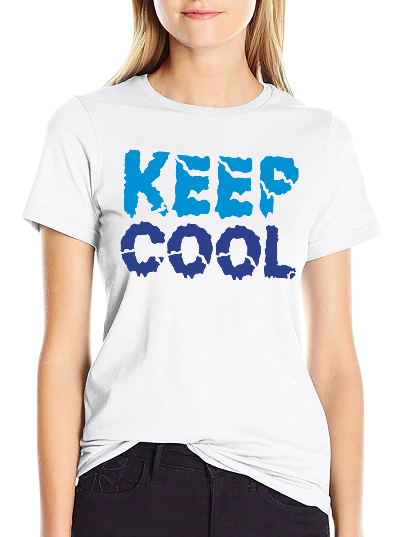 Black Keep Cool Graphic T-Shirt - Black view 9