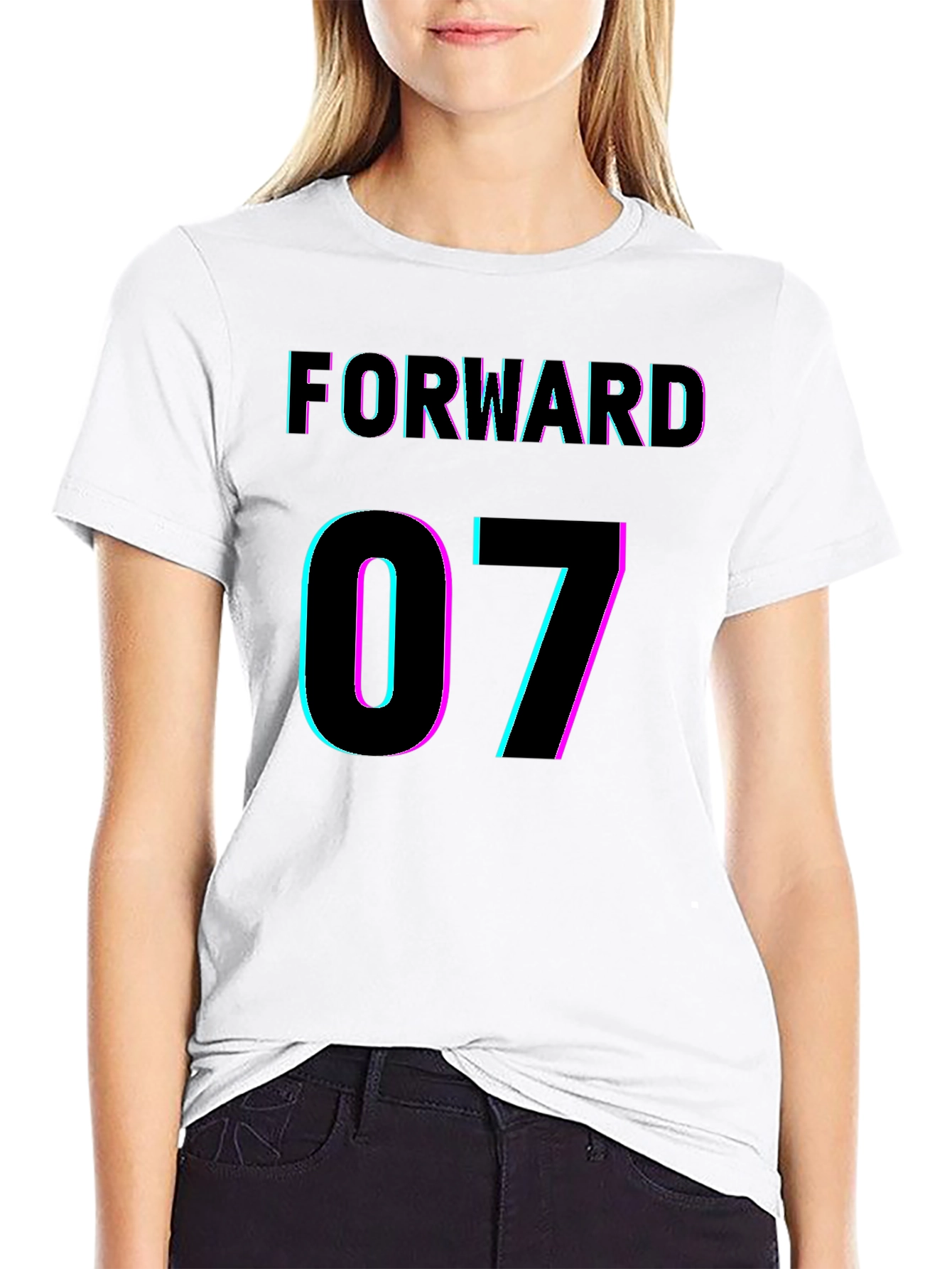 Black Forward 07 Graphic T-Shirt view 9