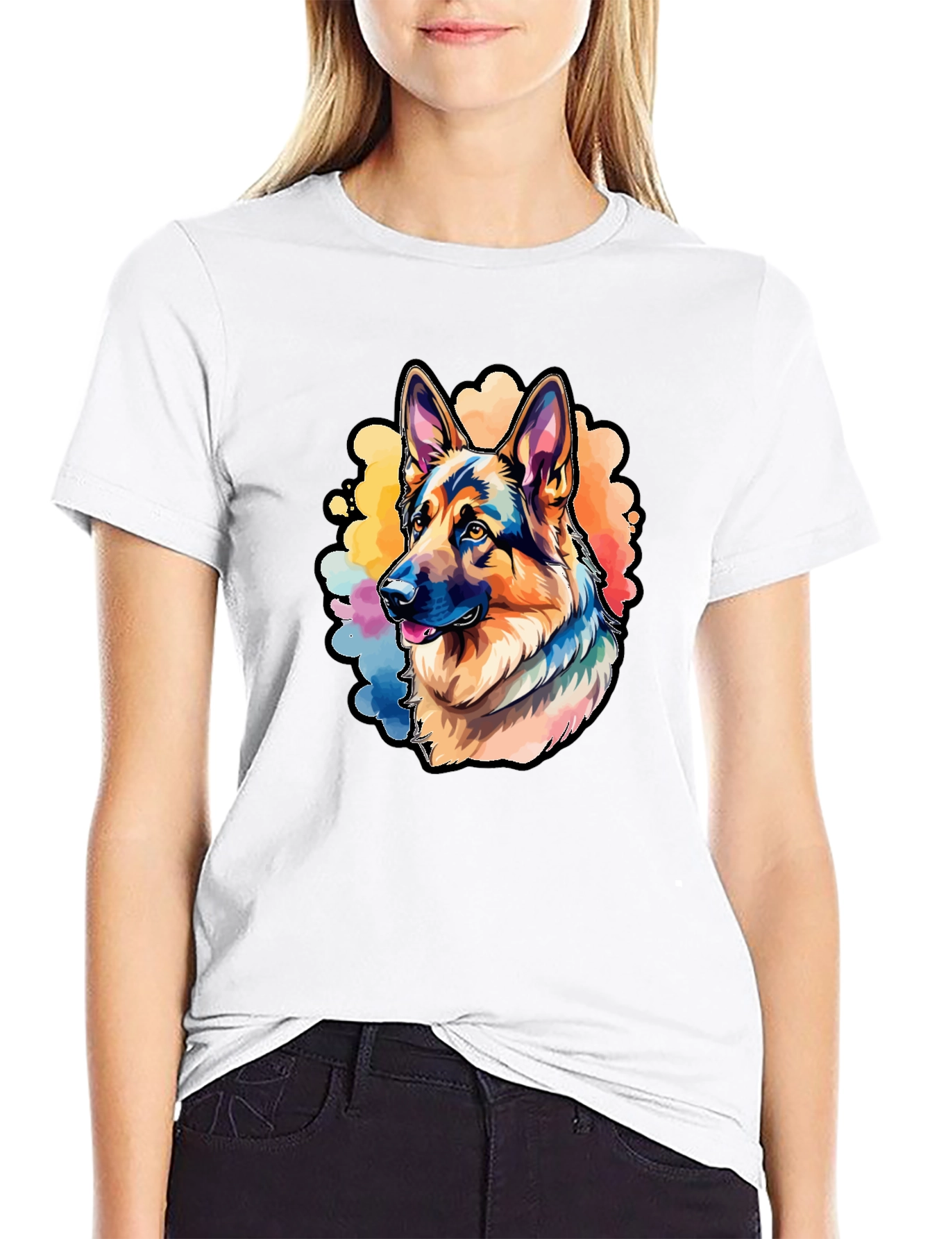 Black Dog Graphic T-Shirt view 9