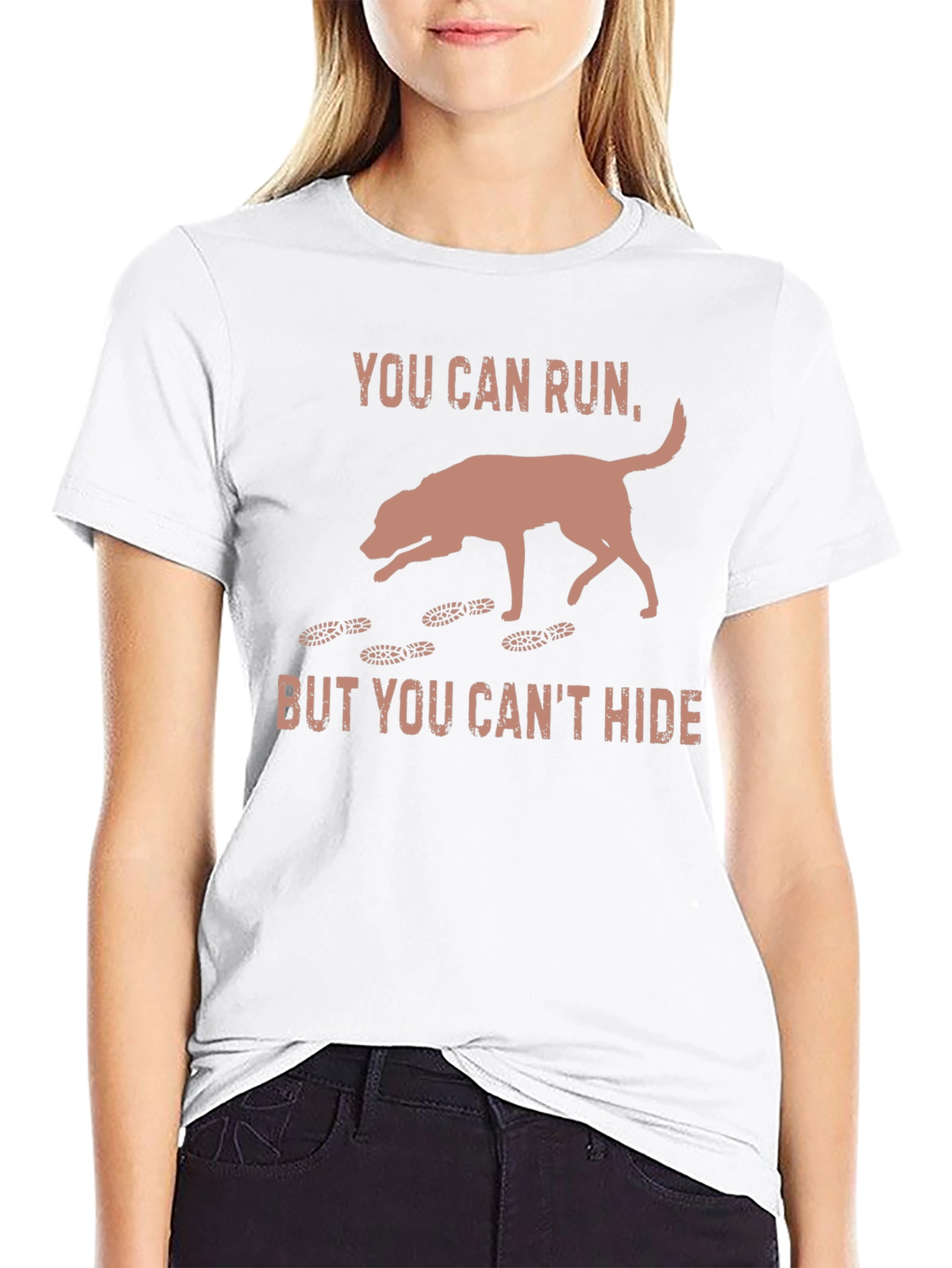 Black You Can Run T-Shirt view 9