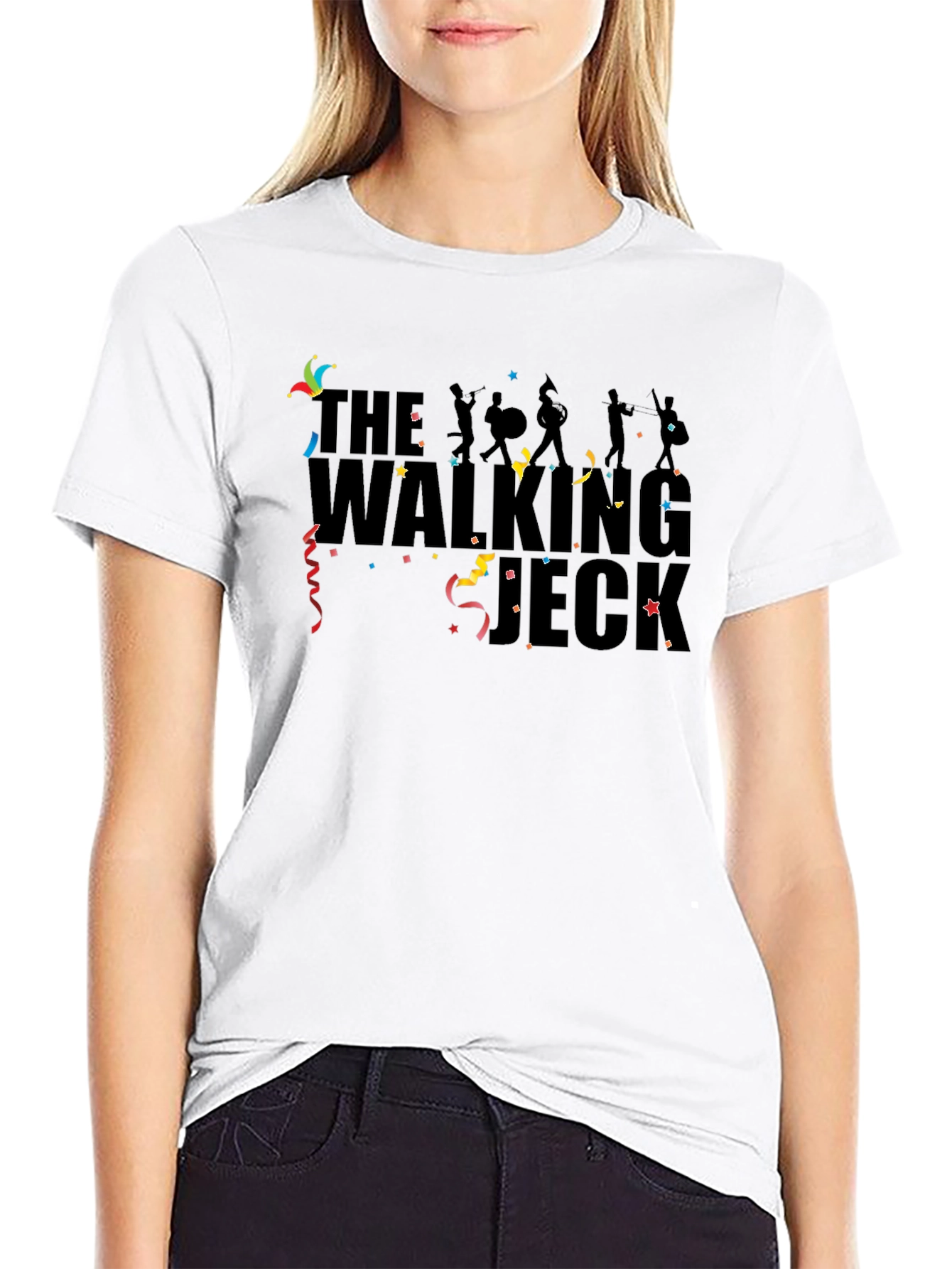 Black The Walking Deck Black T-Shirt view 9