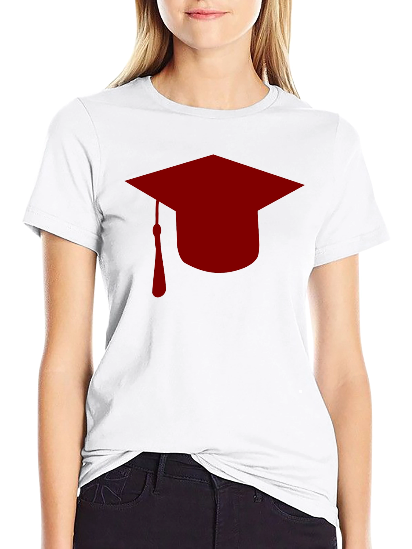 Black Graduation Cap T-Shirt - Celebrate Success! view 9