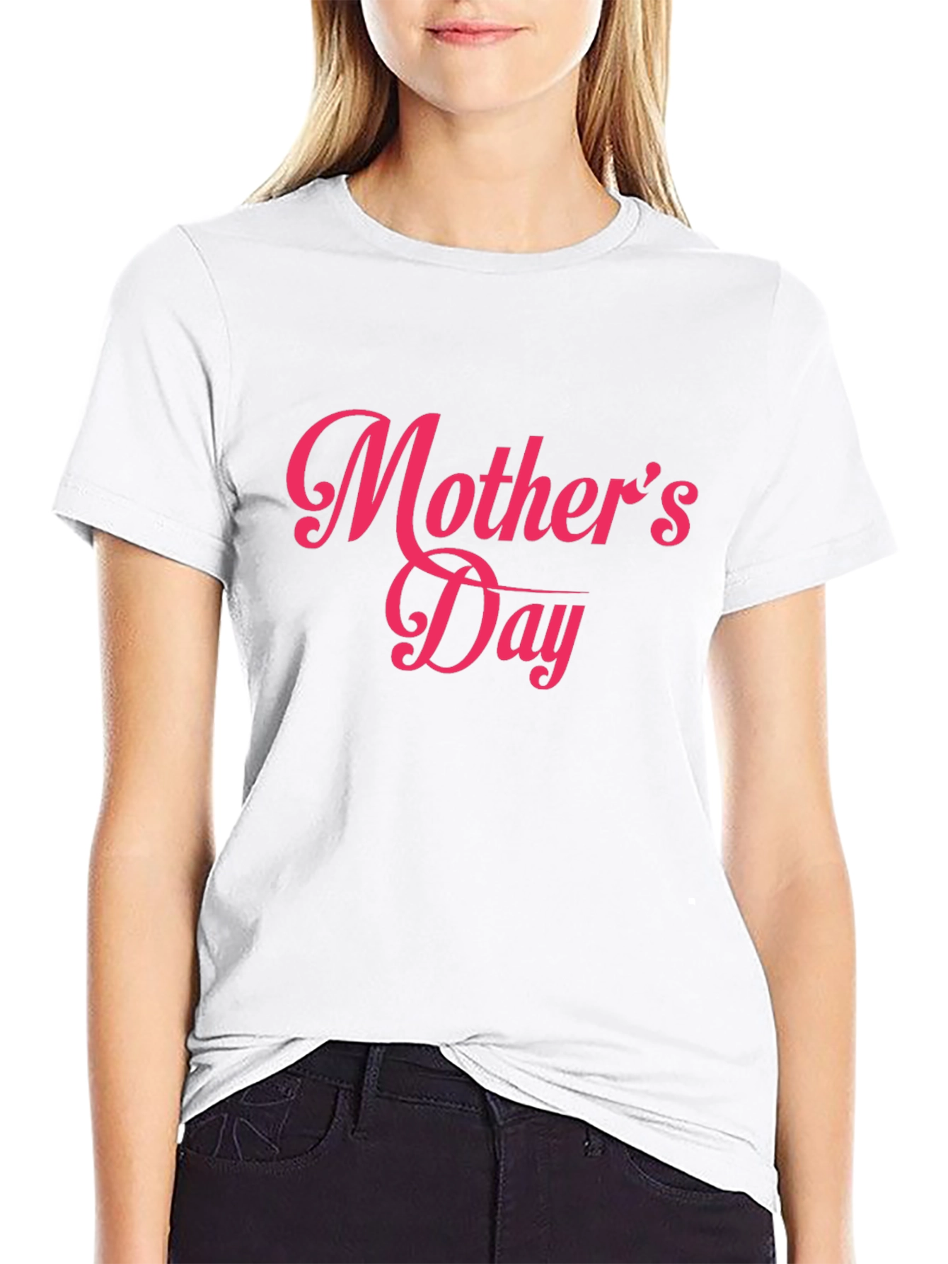Black Mother's Day Black T-Shirt view 9