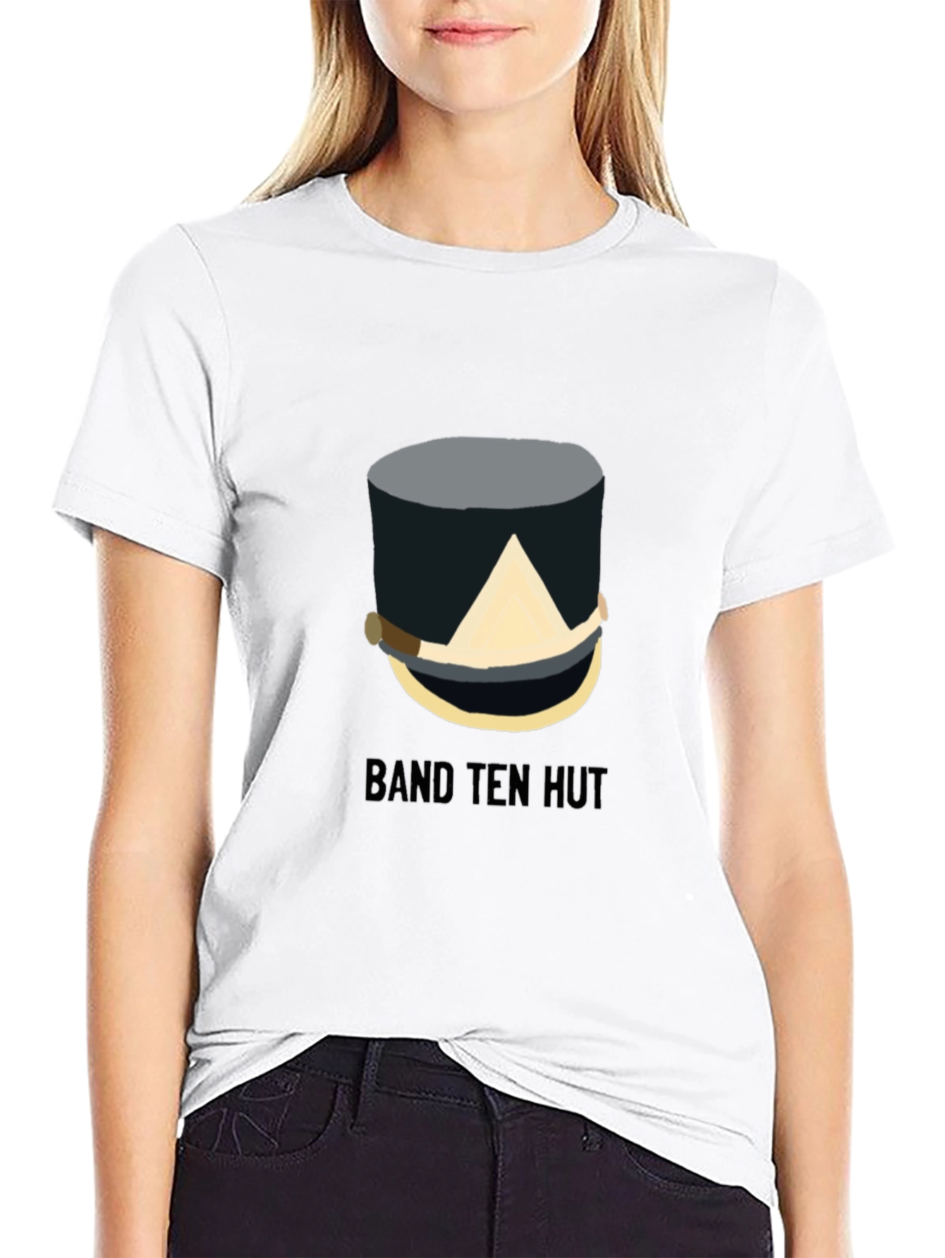 Black Band Ten Hut Graphic T-Shirt view 9