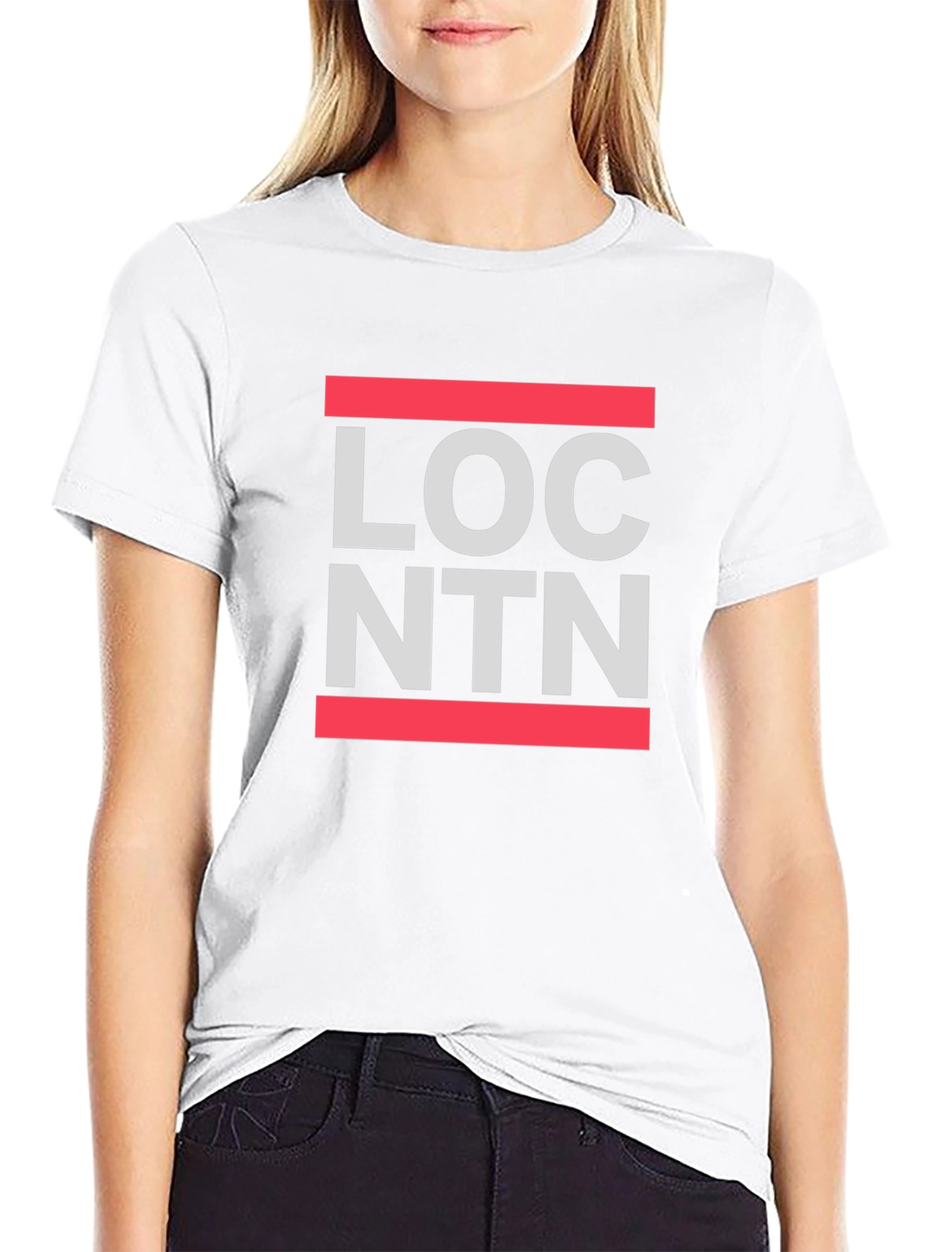 Black LOC NTN Graphic Tee - Modern Style view 9