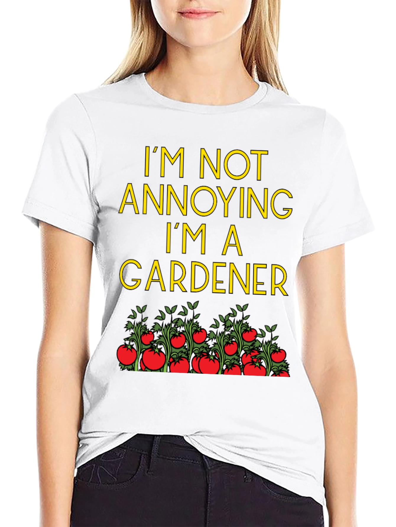 Black Gardener T-Shirt - Funny Gardening Tee view 9