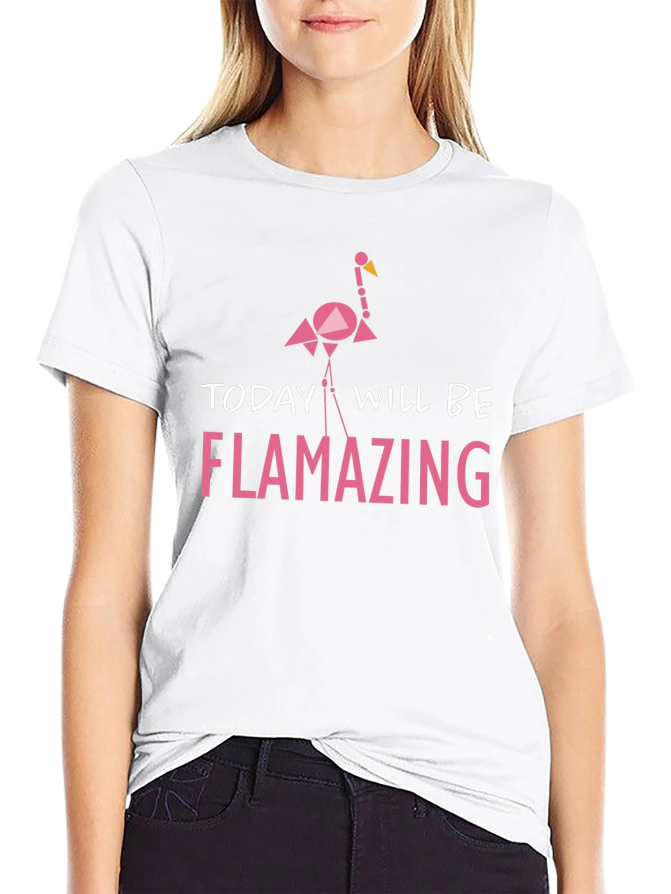 Black Flamazing Graphic T-Shirt view 9