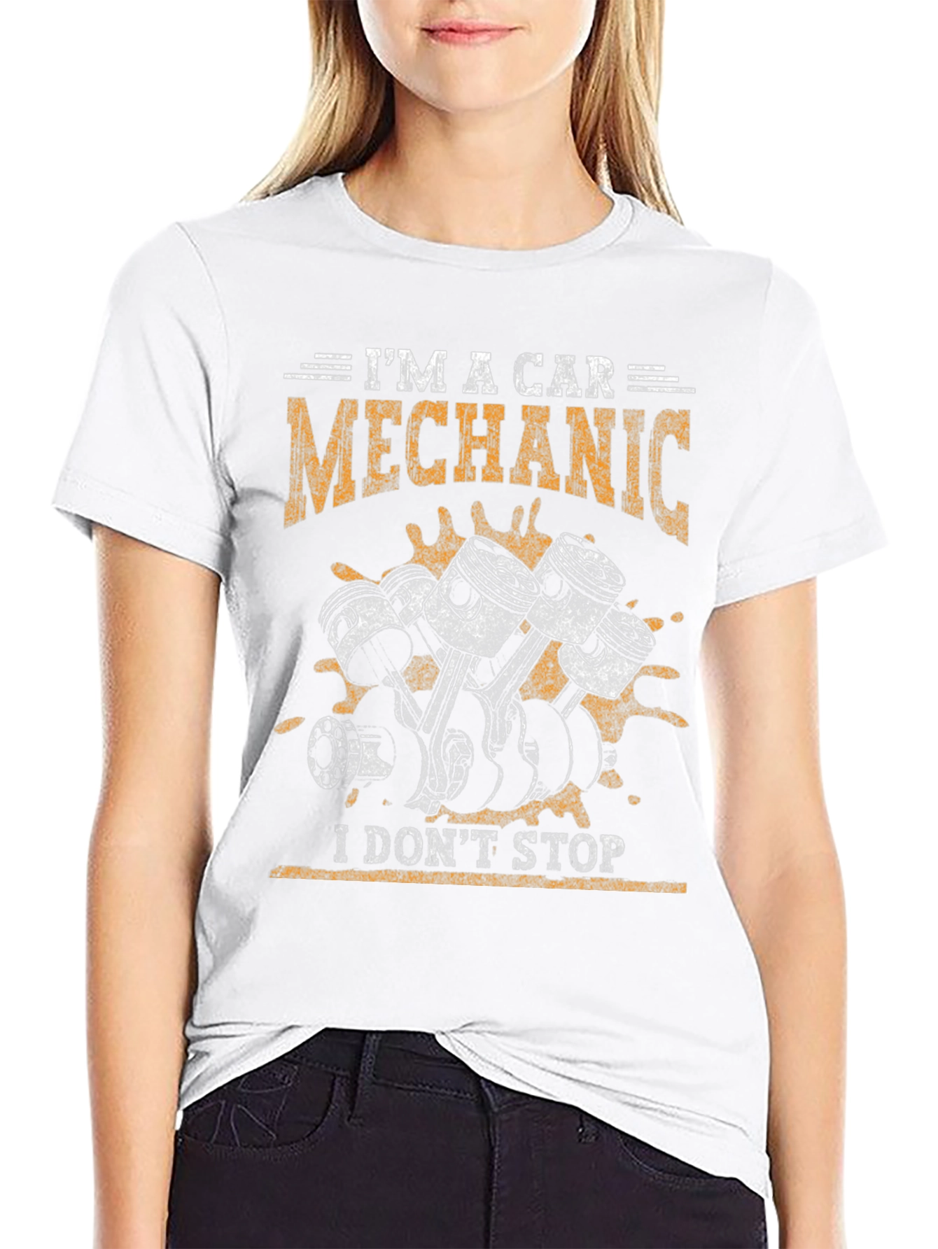 Car Mechanic T-Shirt - I Don't Stop, Auto Repair Tee - 9