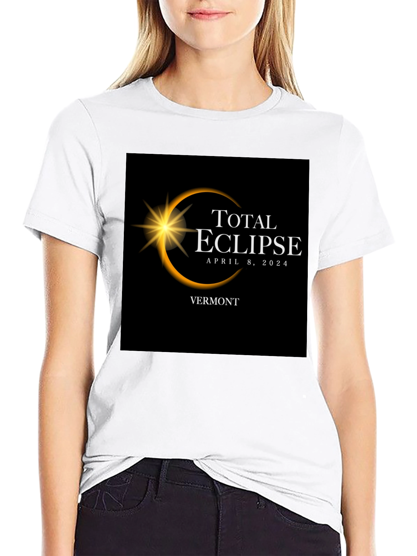 Total Eclipse Vermont 2024 T-Shirt - 9