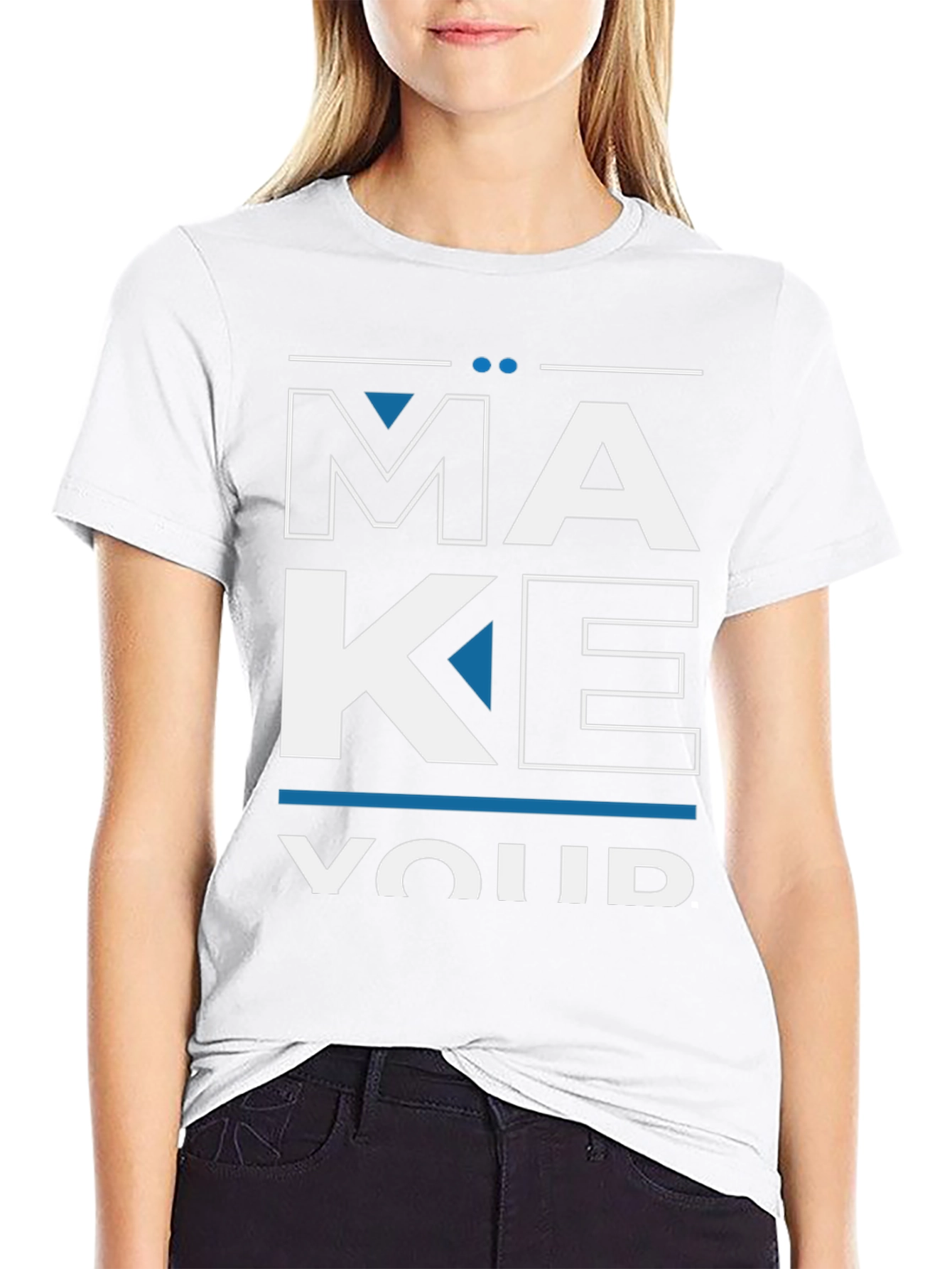 Black Make Your Mark Graphic Tee - Men's Black T-Shirt view 9