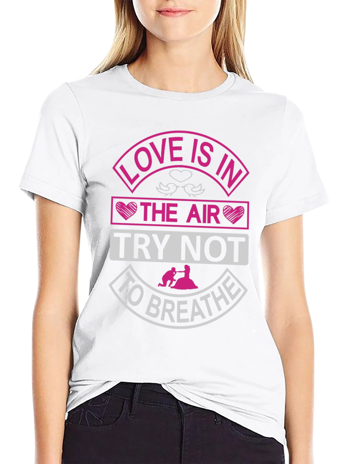 Black Love is in the Air - Graphic T-Shirt view 9