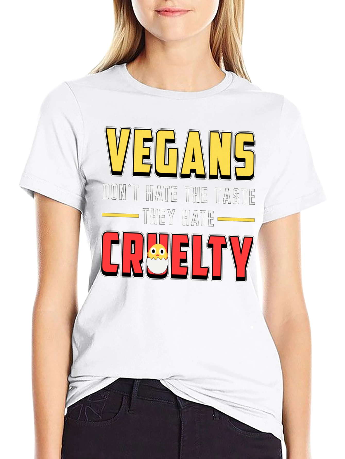 Vegans Hate Cruelty T-Shirt - 9