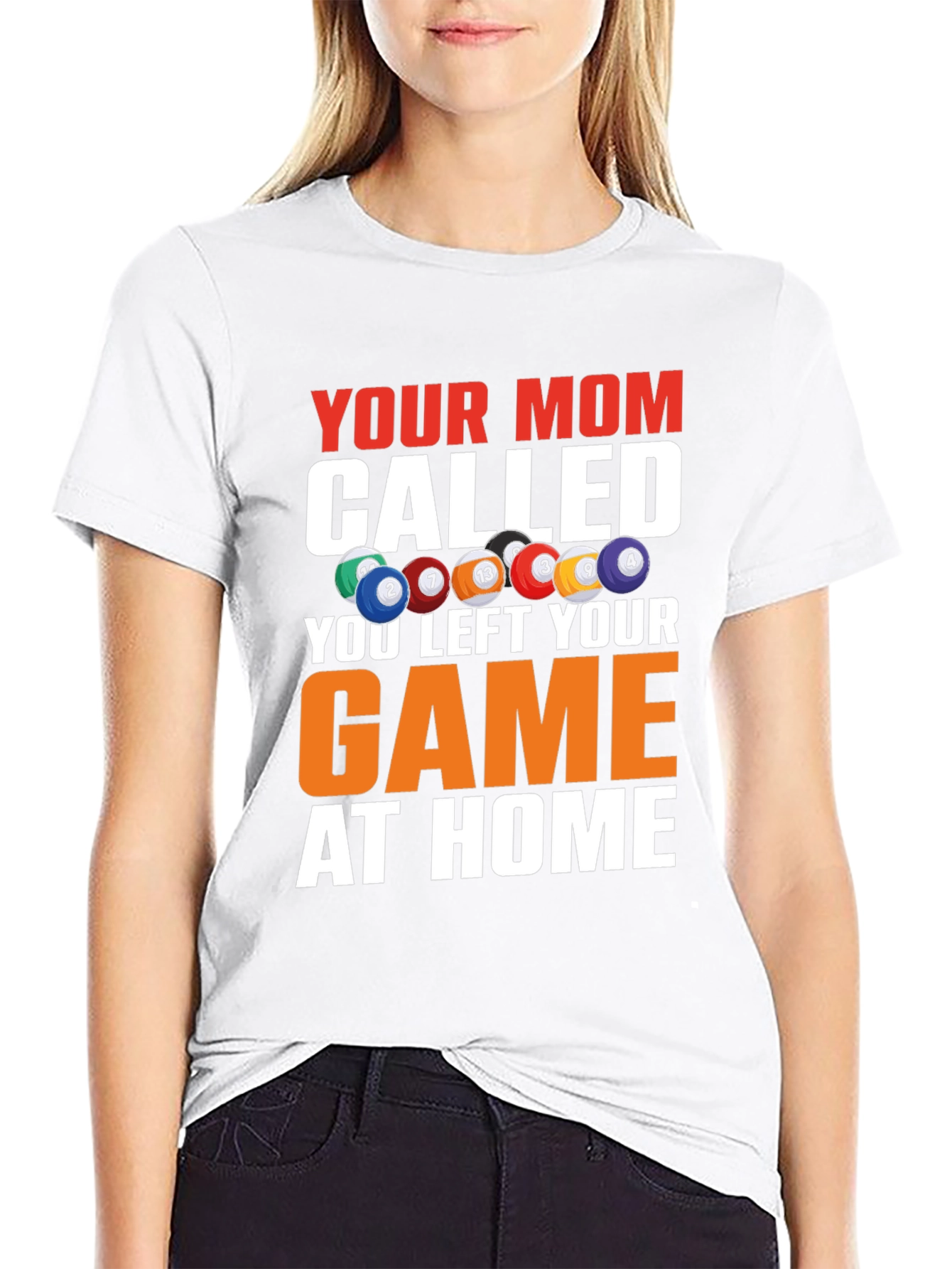 Your Mom Called - Billiards T-Shirt - 9