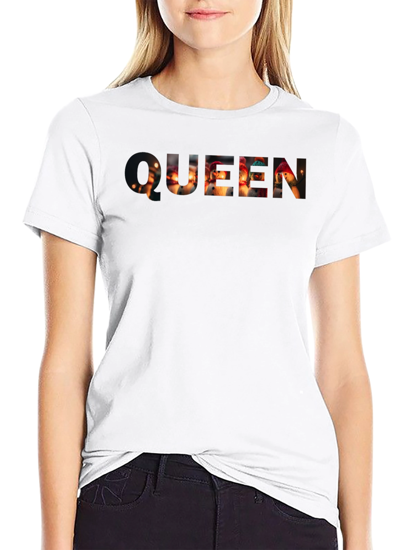 Black Queen Graphic Tee - Novelty Band T-Shirt view 9