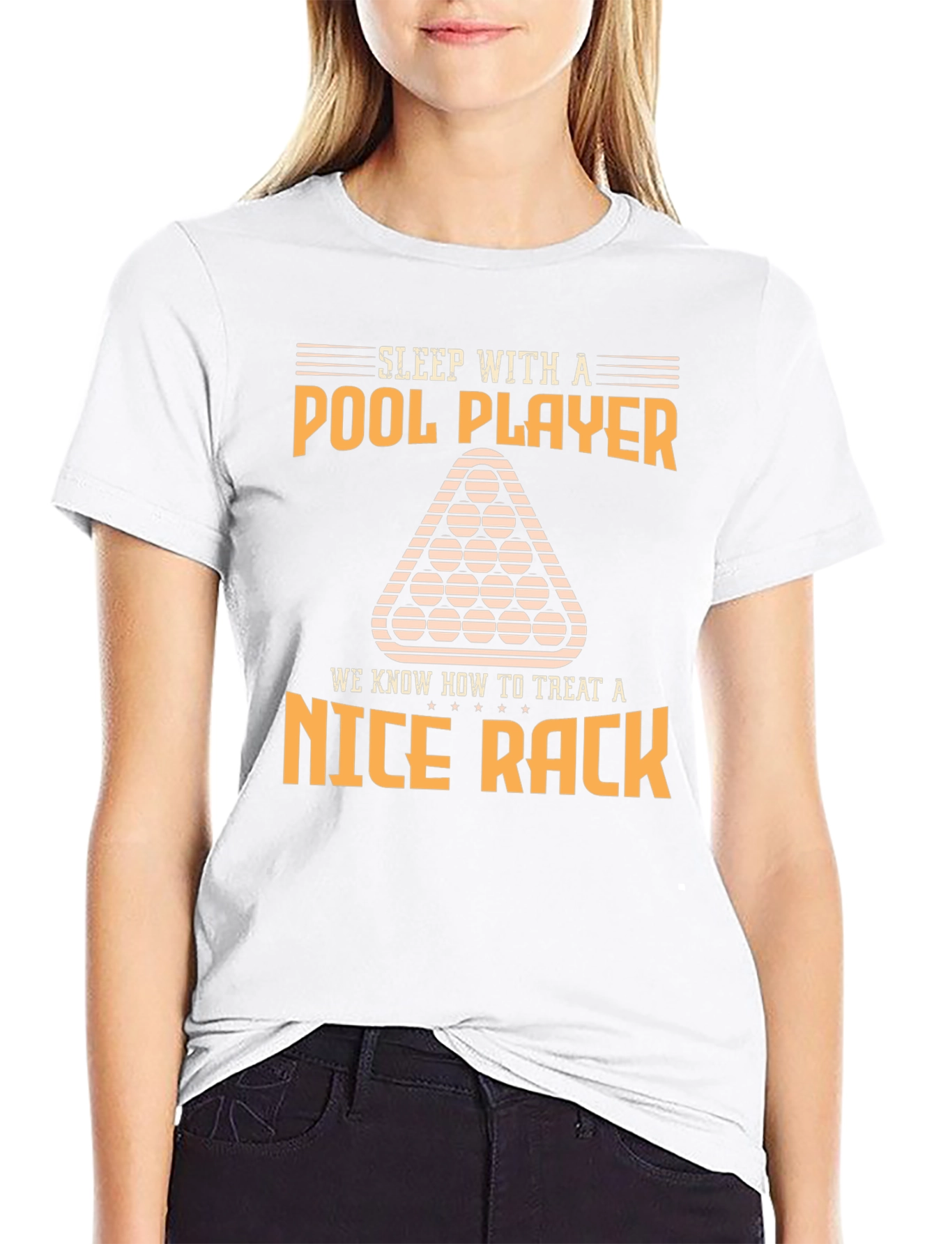 Black Pool Player Nice Rack T-Shirt view 9