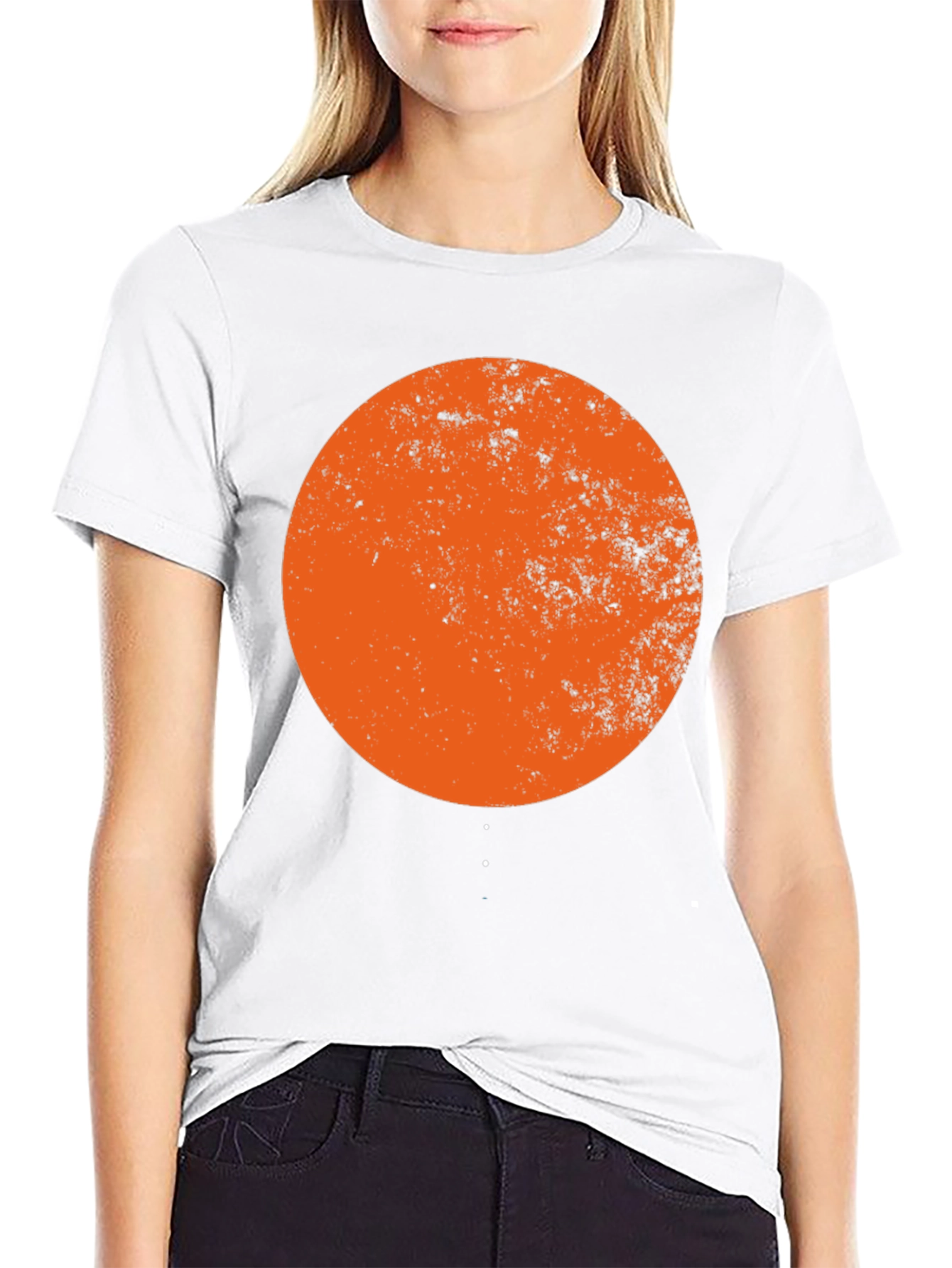 Black Retro Circle Graphic Tee - Stylish Comfort view 9