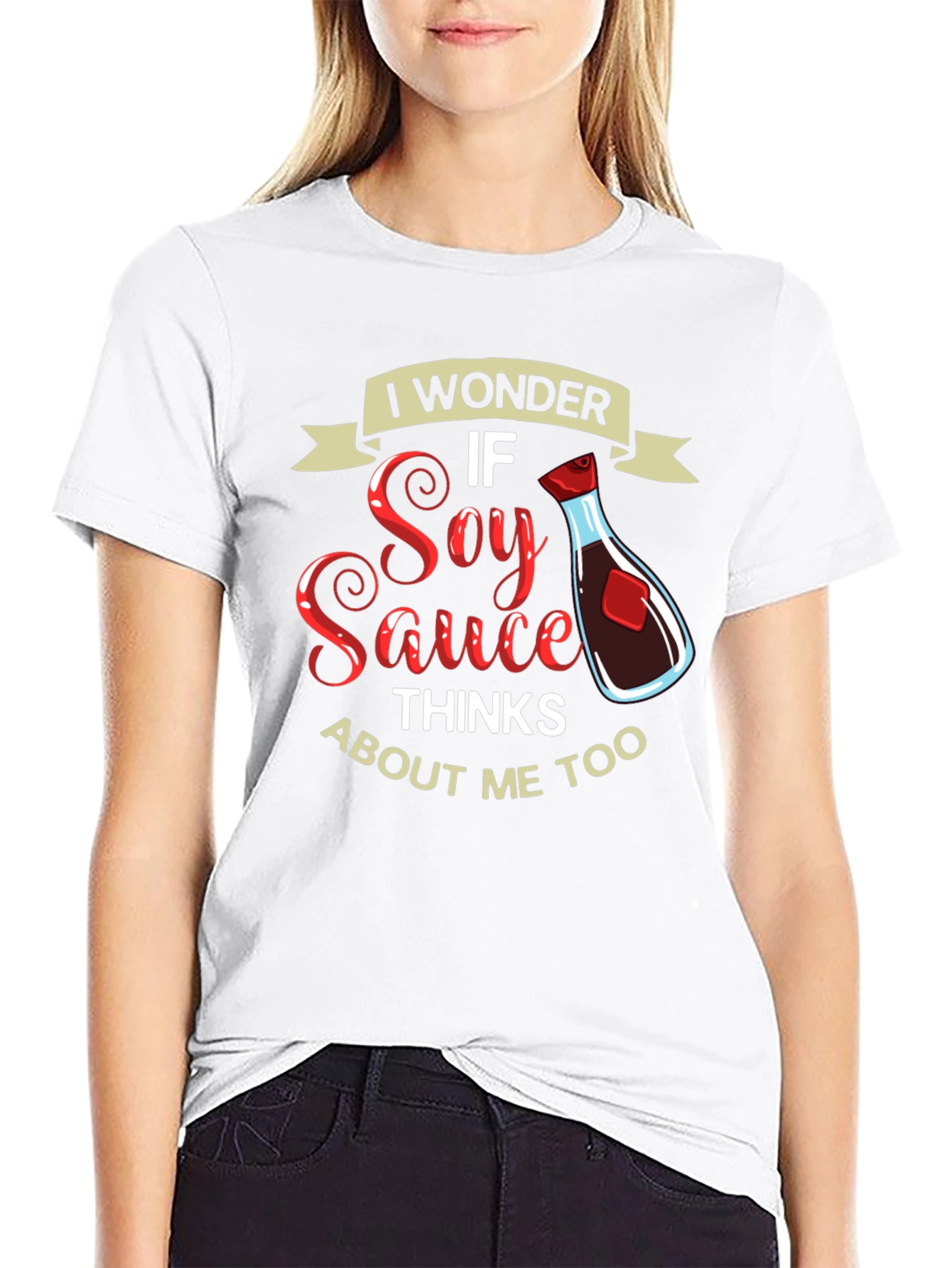 Black Soy Sauce Lover T-Shirt view 9
