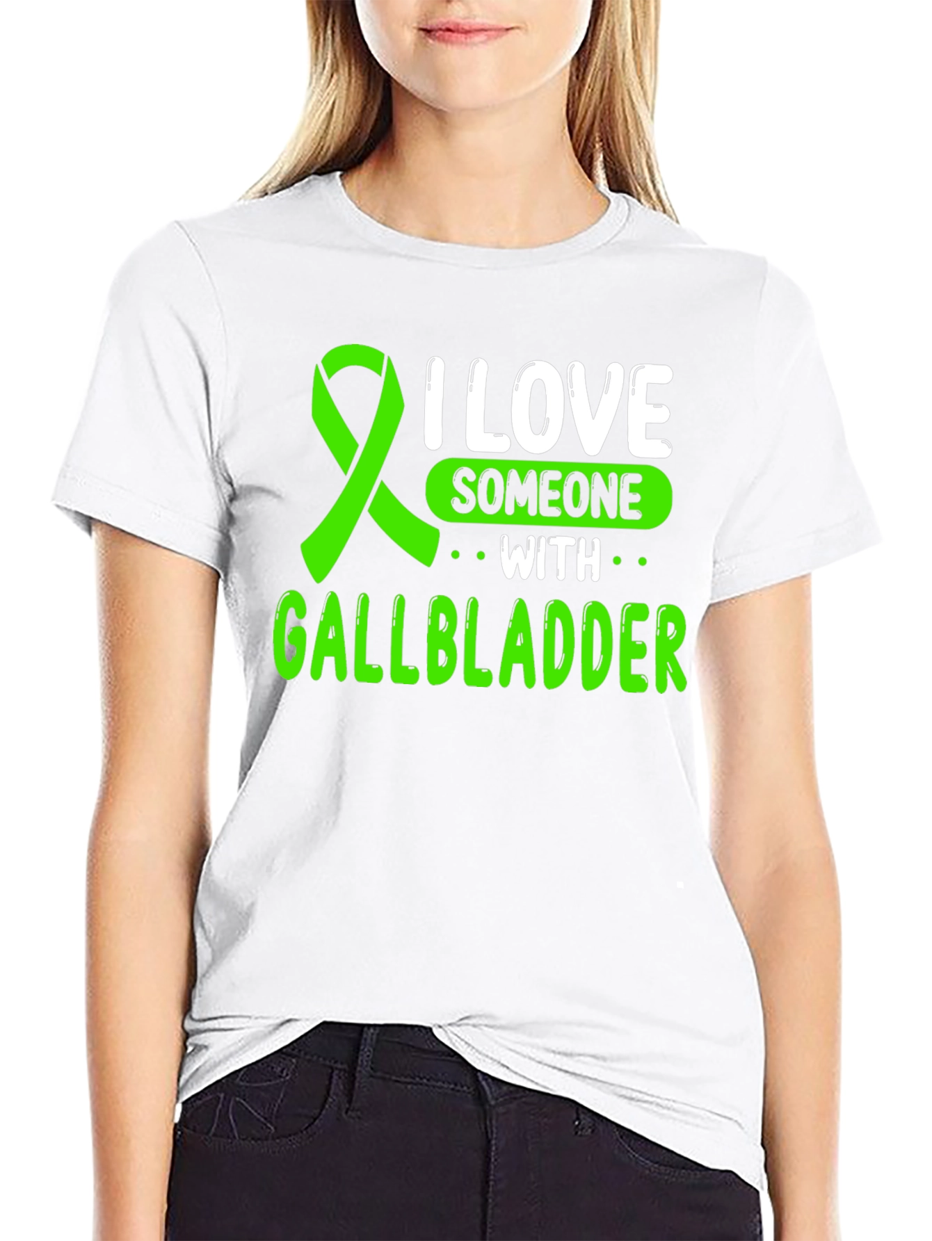 I Love Someone with Gallbladder T-Shirt - 9
