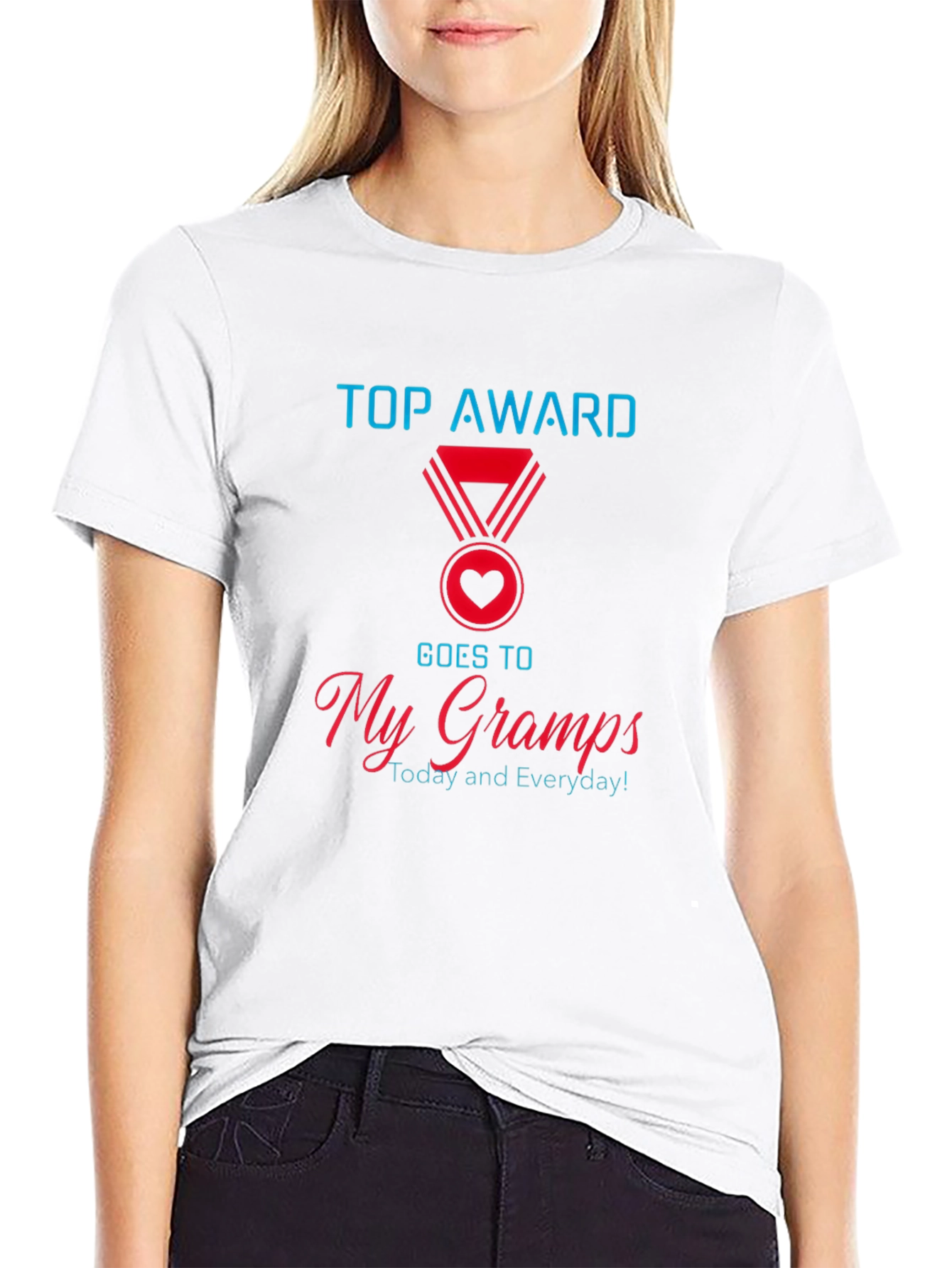 Black Top Award Goes to My Gramps T-Shirt view 9