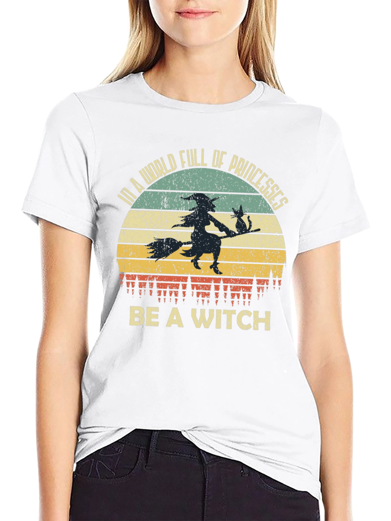 Be A Witch Graphic Tee - 9
