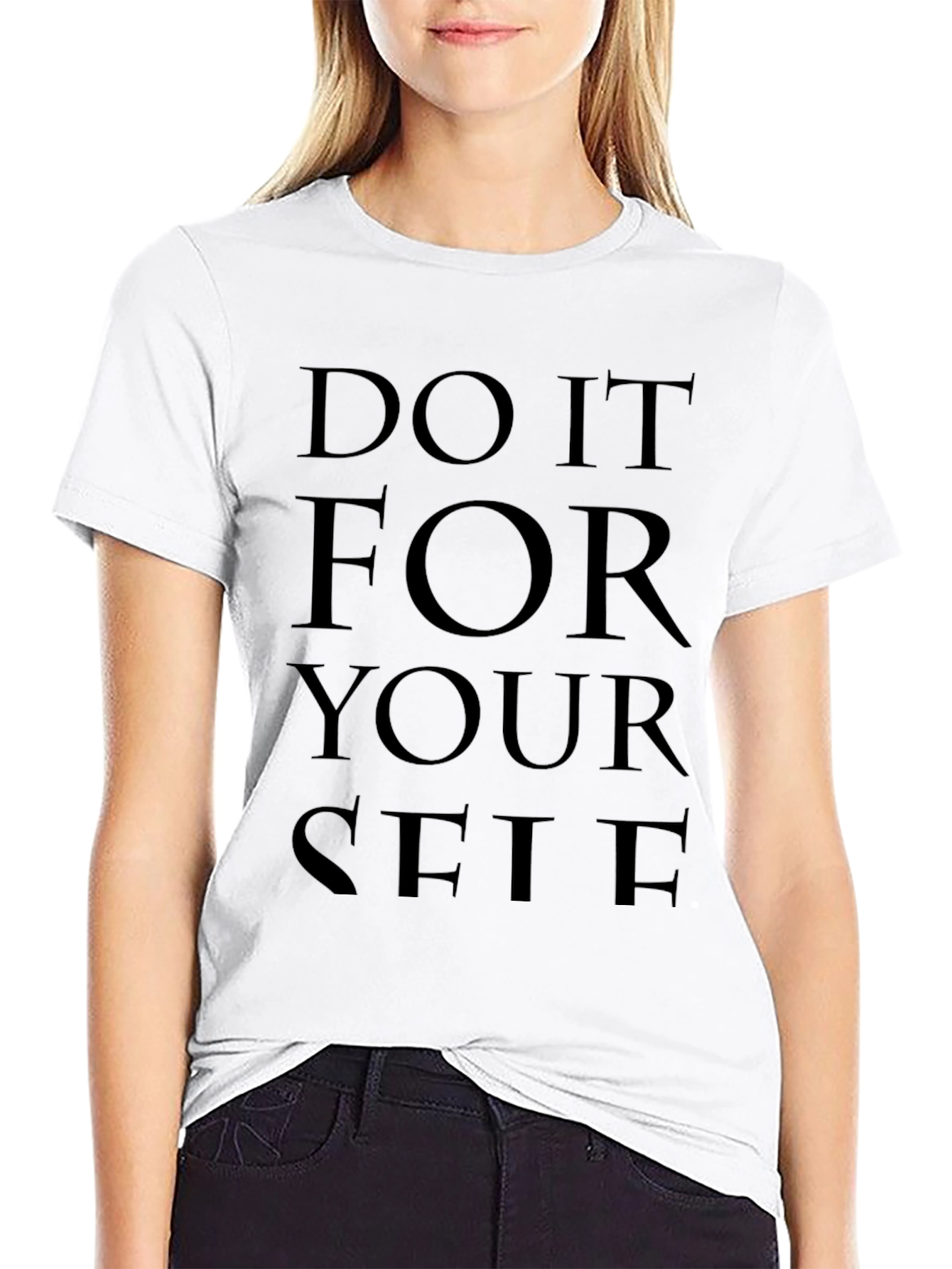 Motivational Do It For Yourself Black T-Shirt - 9