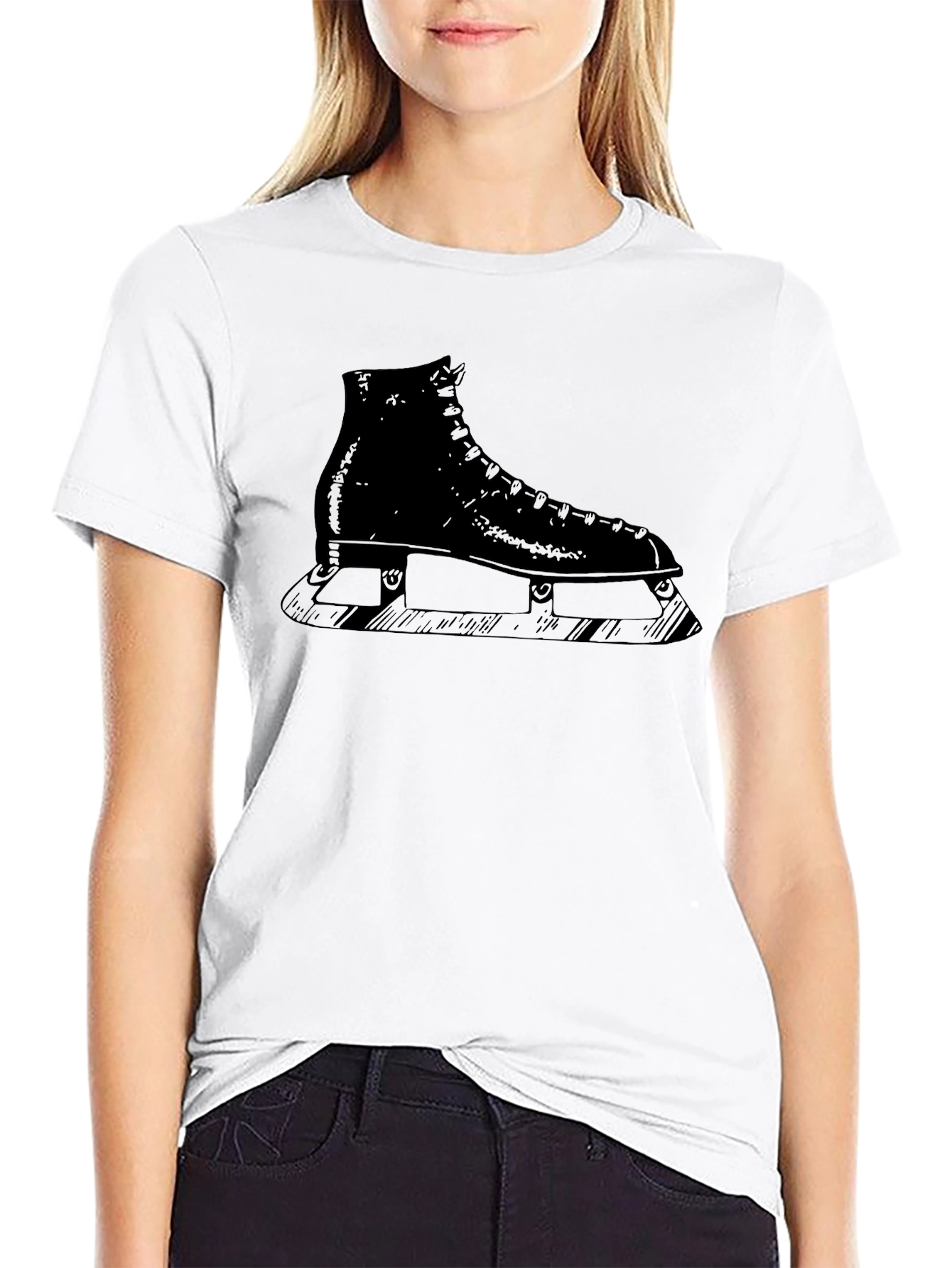 Black Skate Graphic T-Shirt - Cool & Casual view 9
