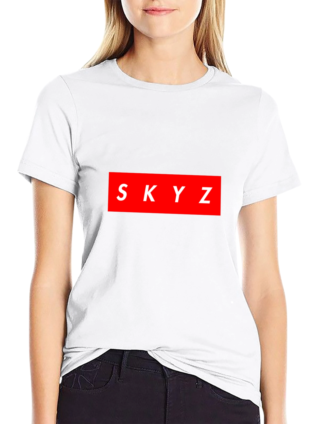 Black SKY Z Graphic Tee - Modern Streetwear view 9