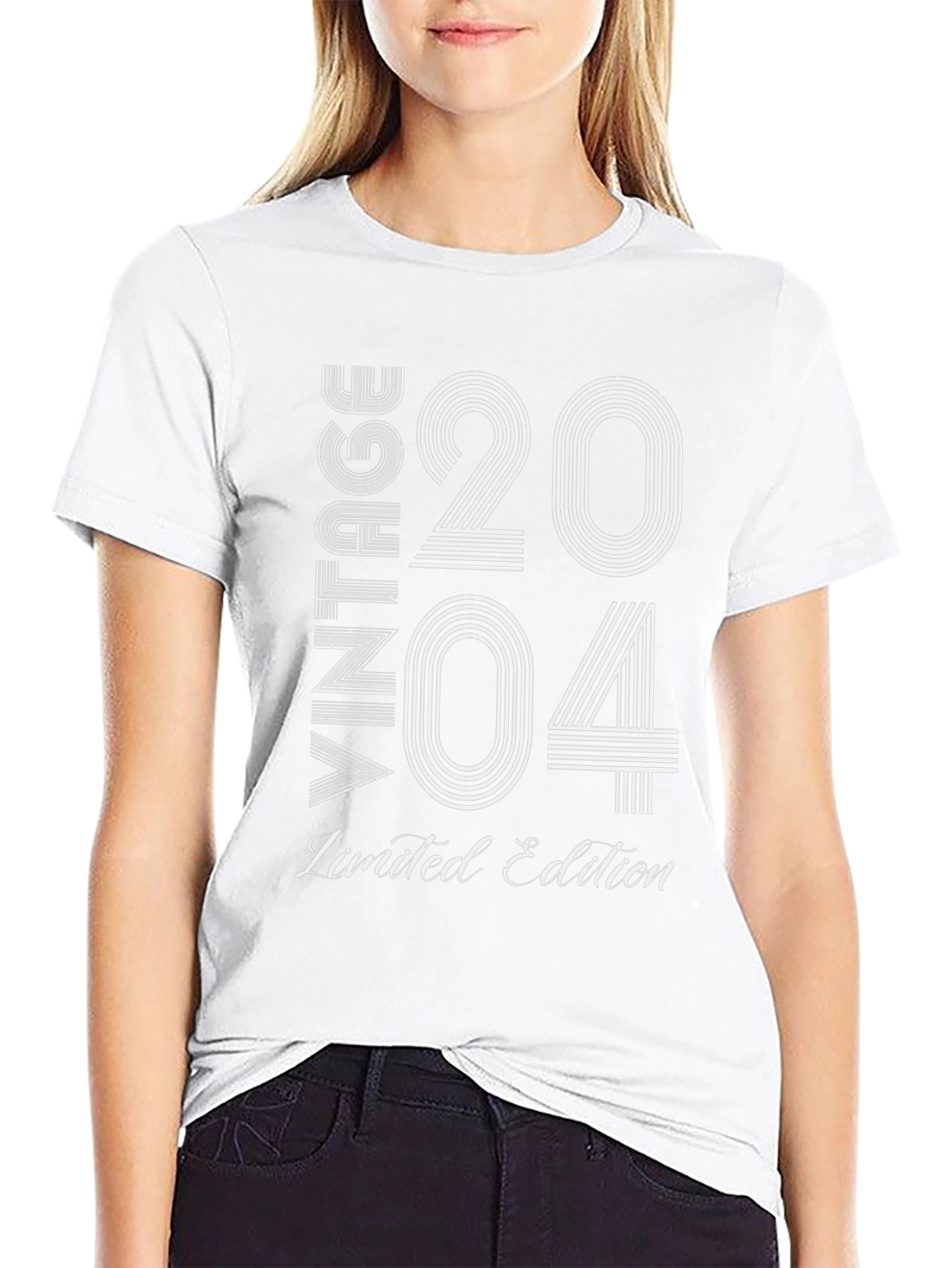 Vintage 2004 Limited Edition Birthday T-Shirt - 9