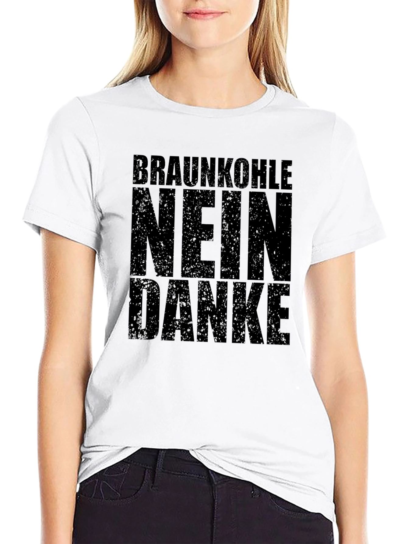 Black Braunkohle Nein Danke T-Shirt view 9